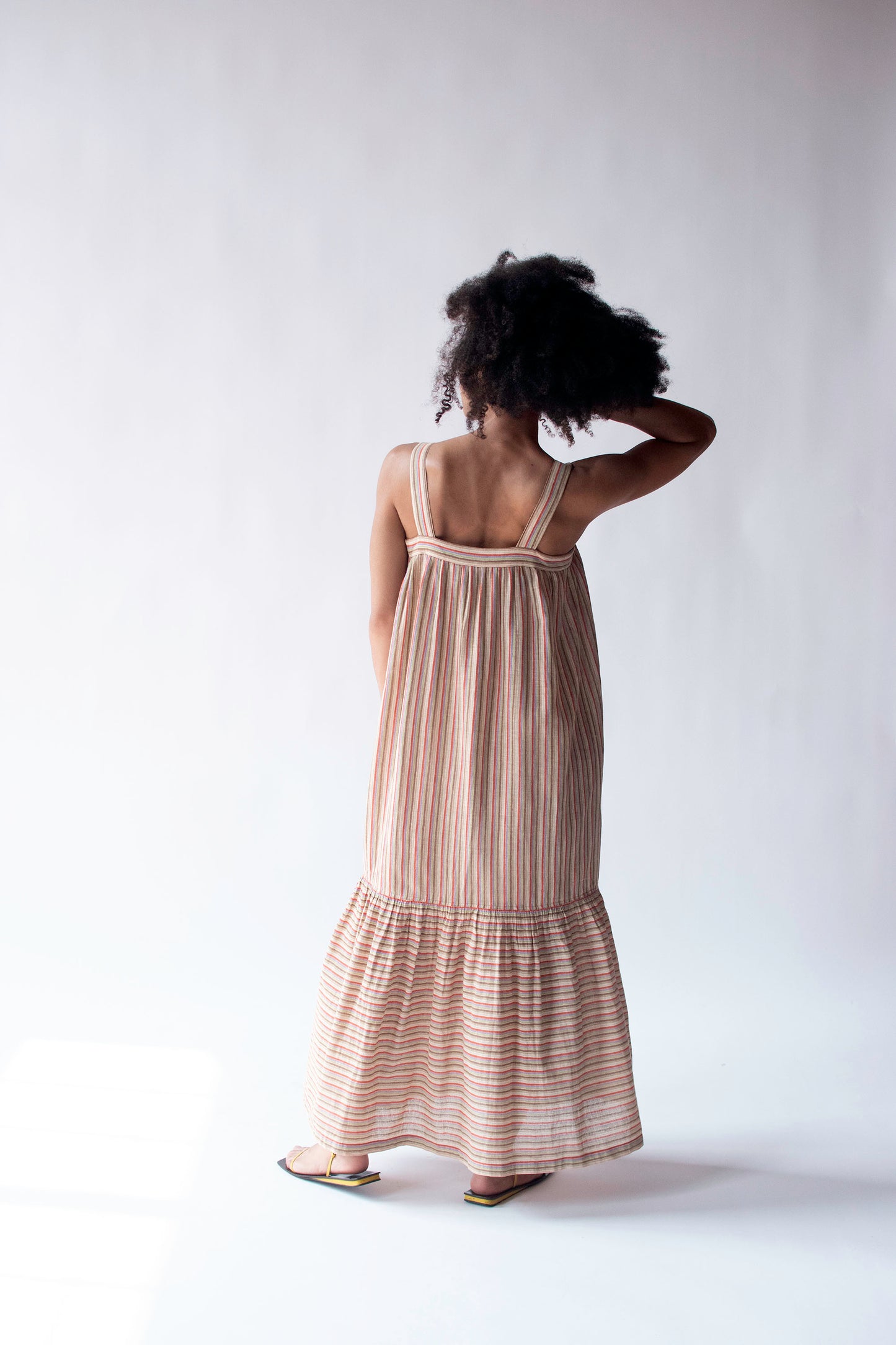 1970s Stiped Sundress | Yves Saint Laurent