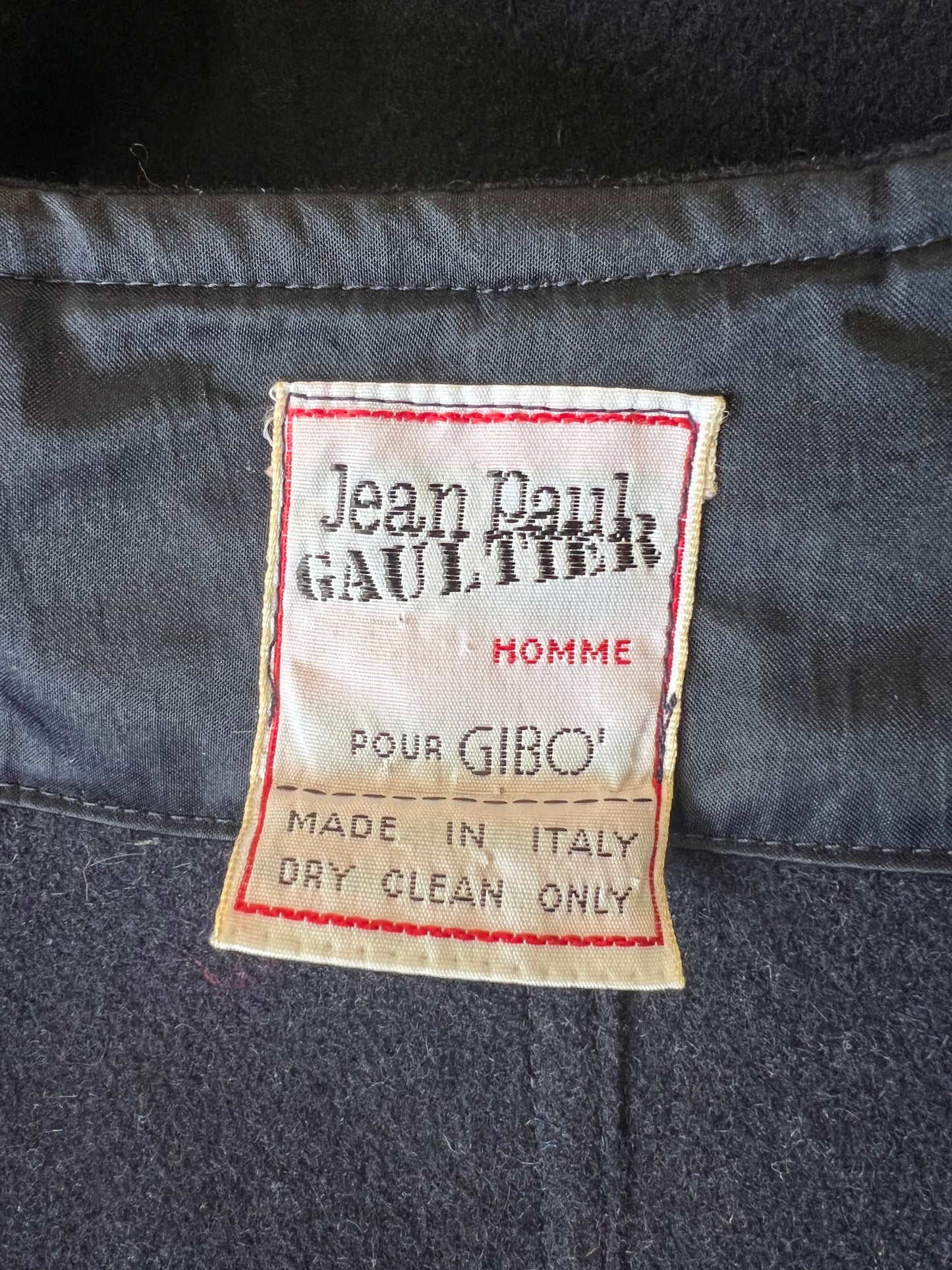 1980s Wool Coat | Jean Paul Gaultier Gibo