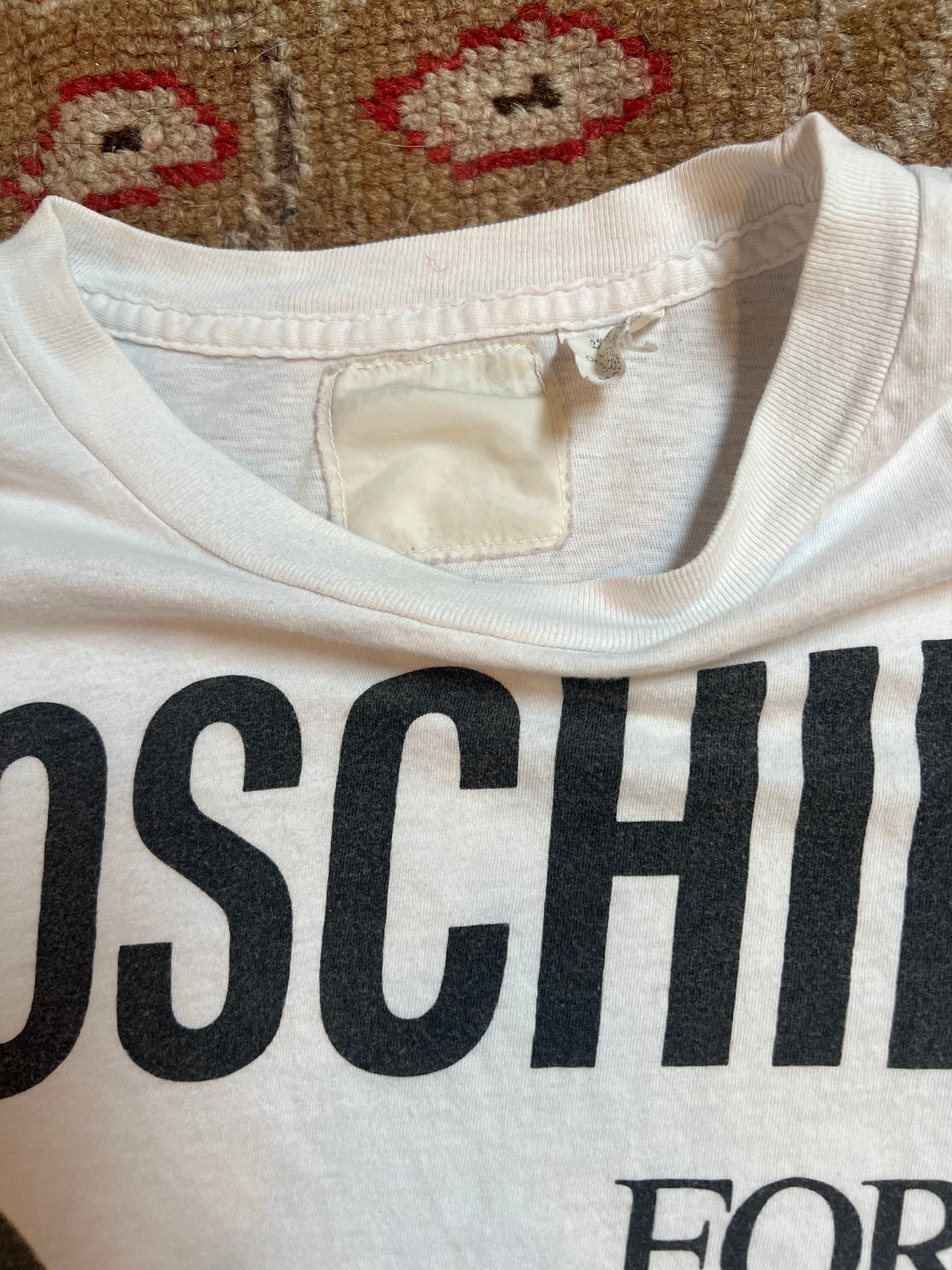 1990s For External Use Only T-Shirt | Moschino