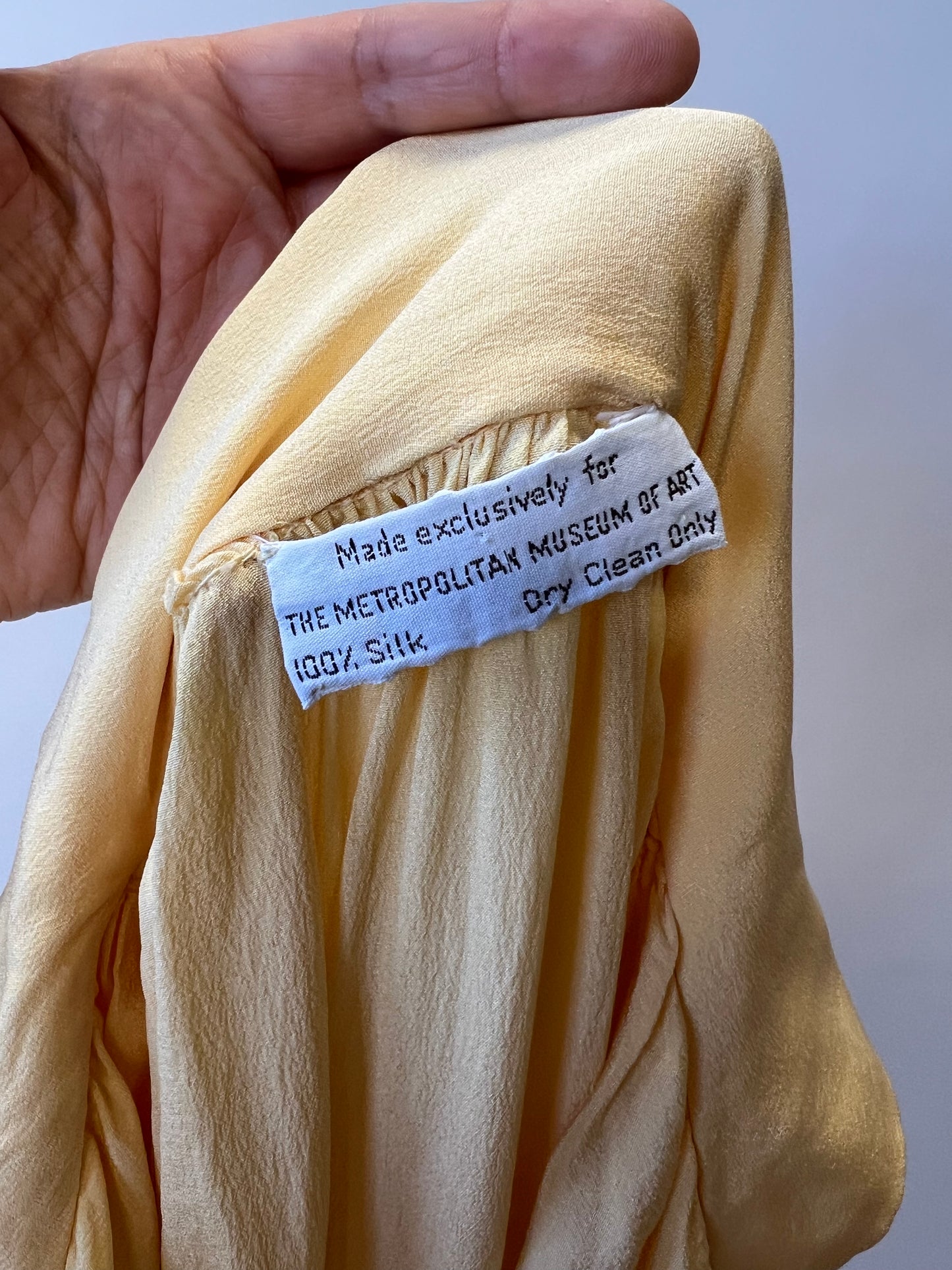 Grecian Silk Dress | Made exclusivly for the Metropolitan Museum of Art