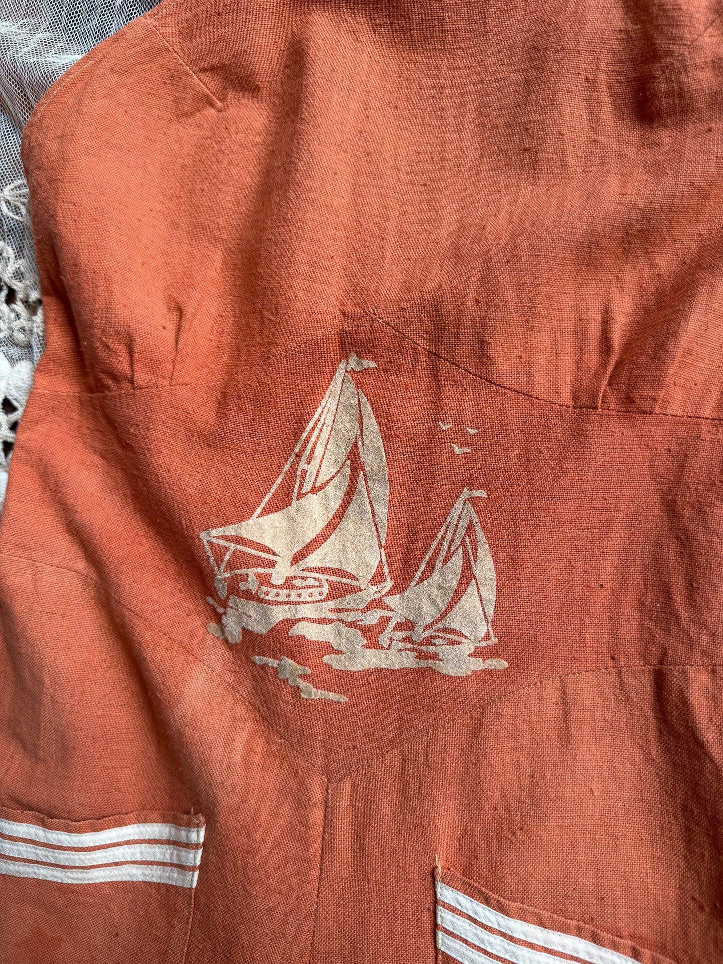 1930s Nautical Overalls