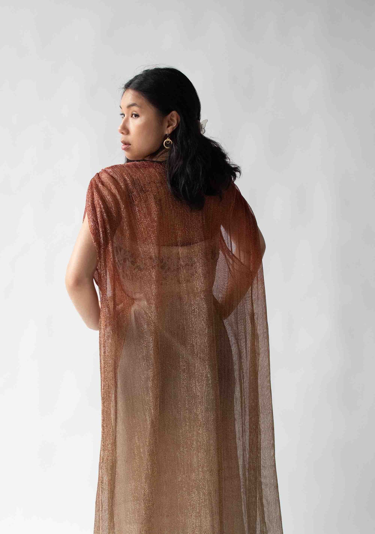 1970s Ombre Lurex Caftan | Giorgio di Sant'Angelo