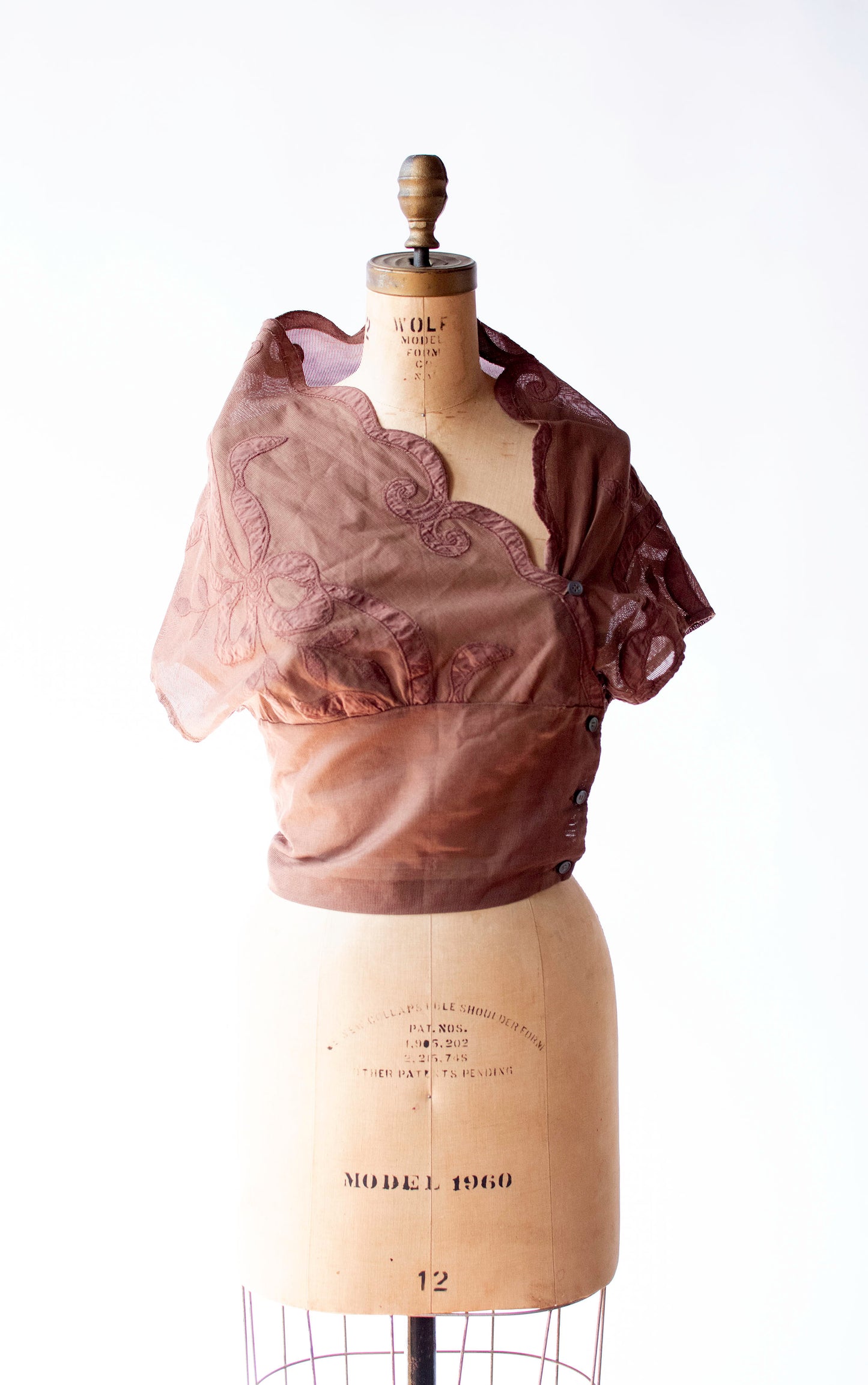 Applique Top | Callaghan by Romeo Gigli 1989