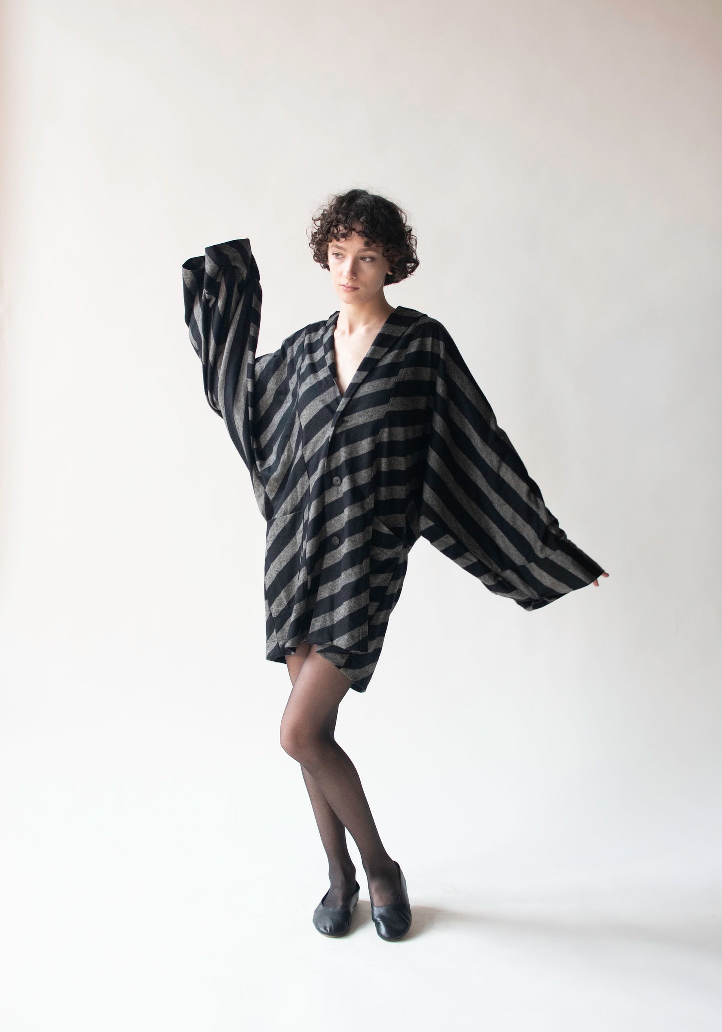 Striped Knit Dress | Issey Miyake