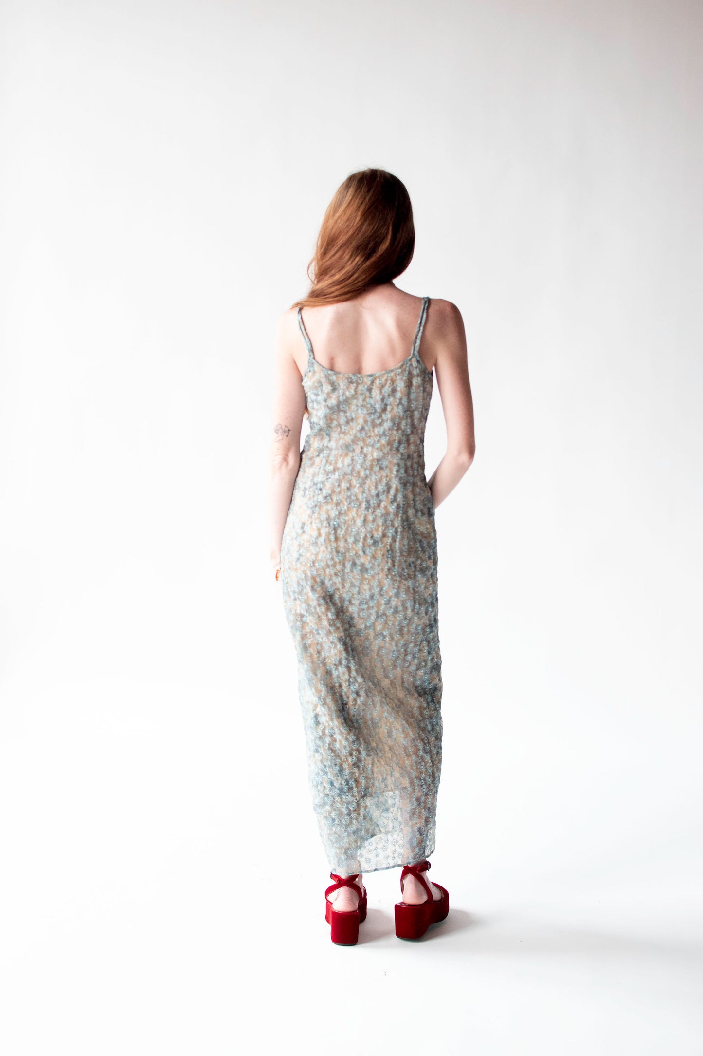 1990s Embroidered Dress| Cynthia Rowley