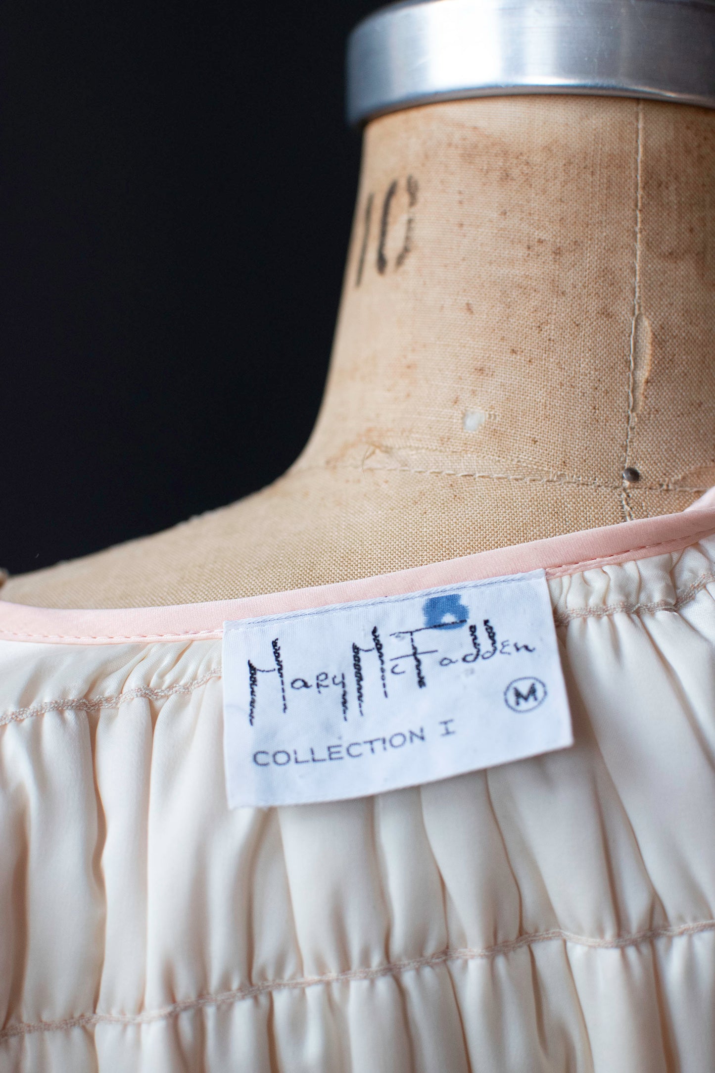 1980s Quilted Robe w/ Braided Belt | Mary McFadden