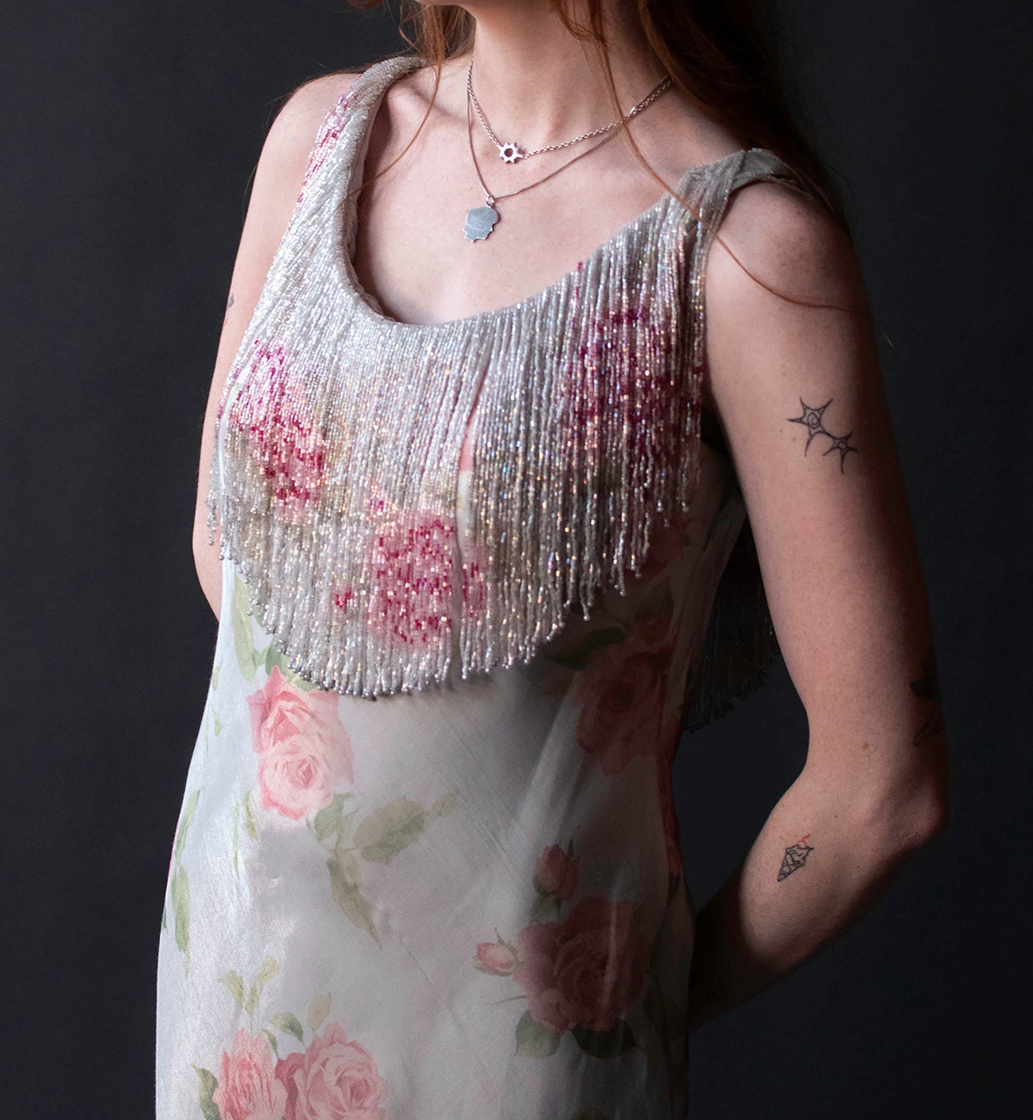 Rose Print Gown | Bellville Sassoon