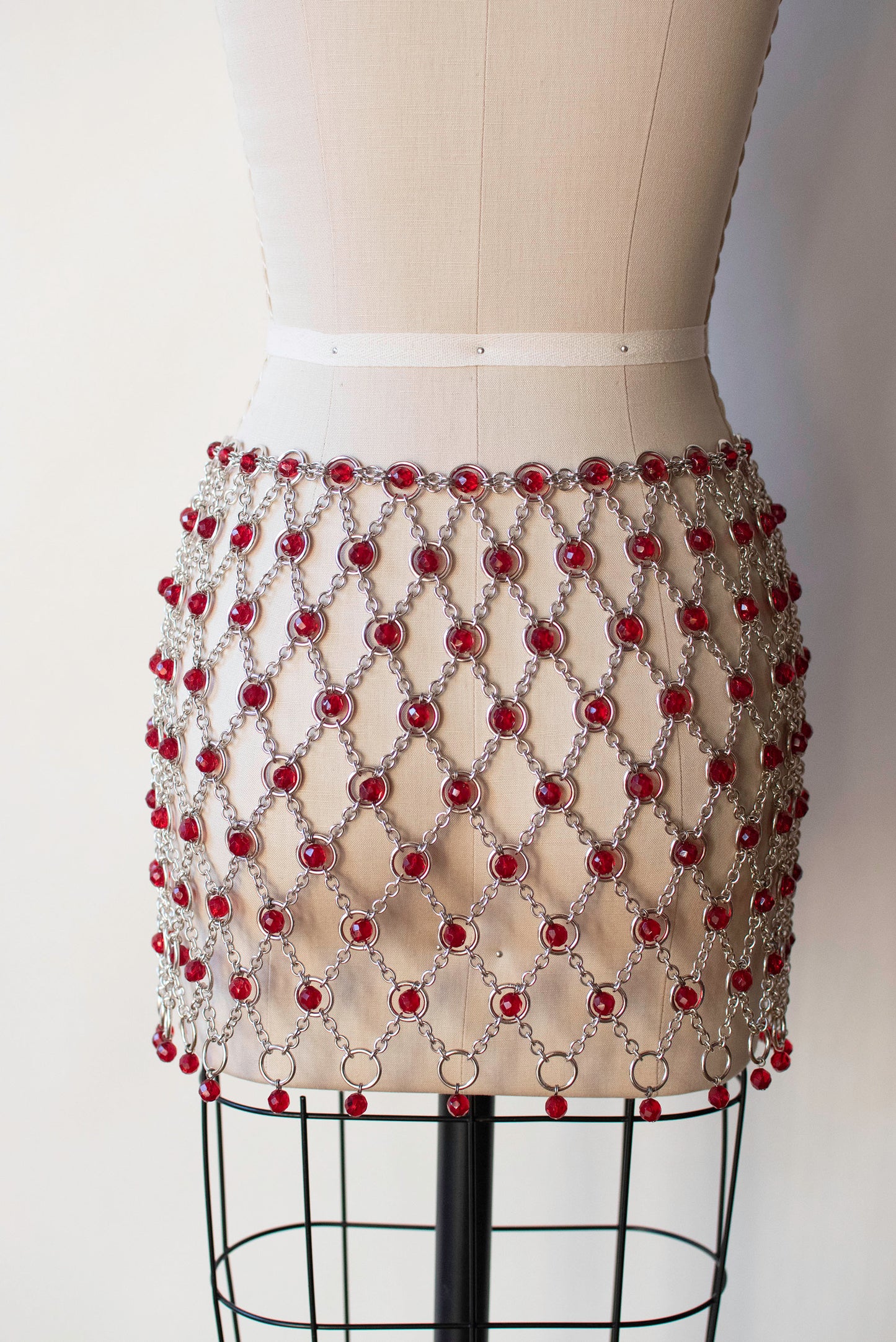 Beaded Chain Belt