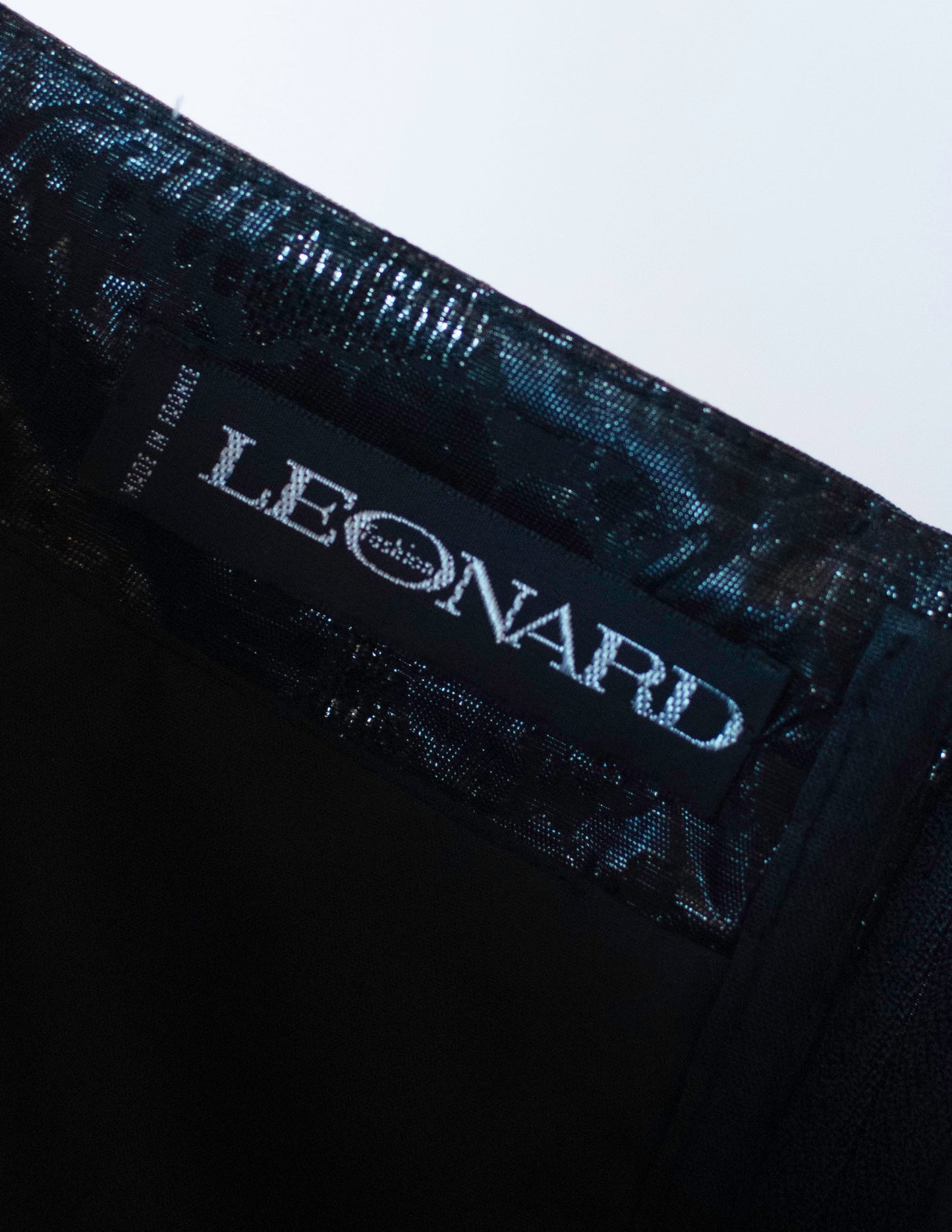 1980s Lame Gown | Leonard Paris