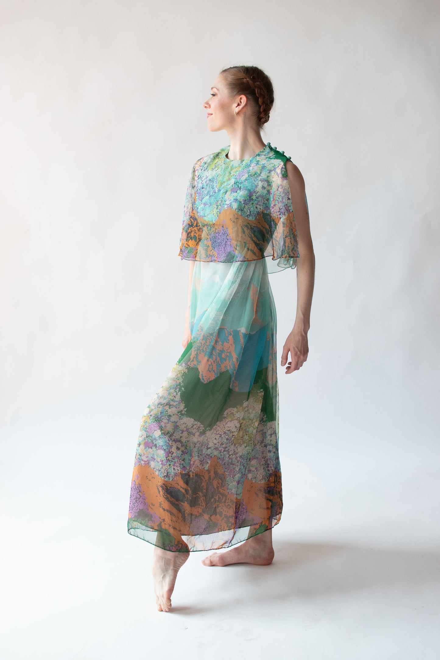 1970s Mountain View Dress