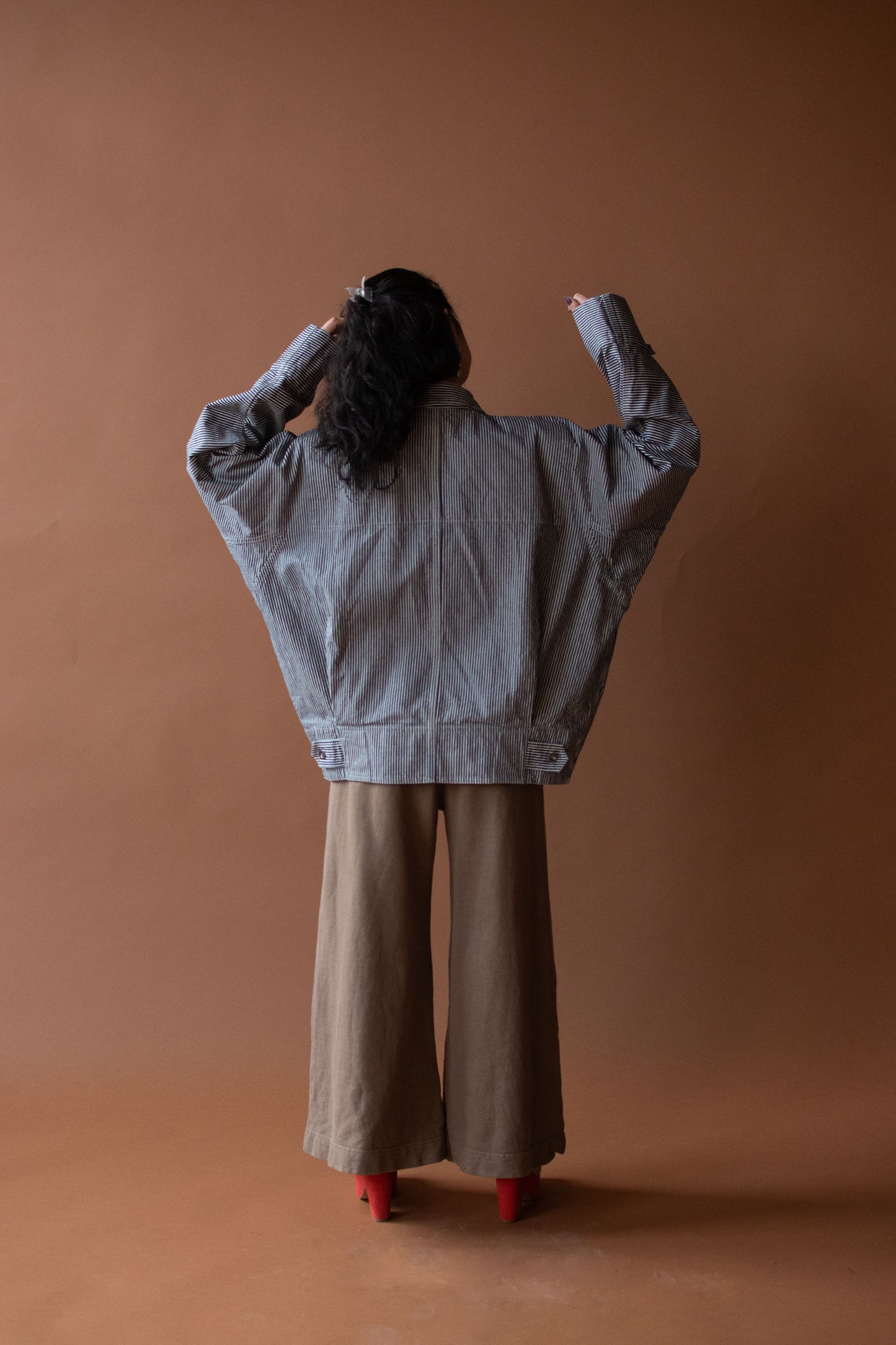 Engineer Stripe Jacket | Plantation Issey Miyake