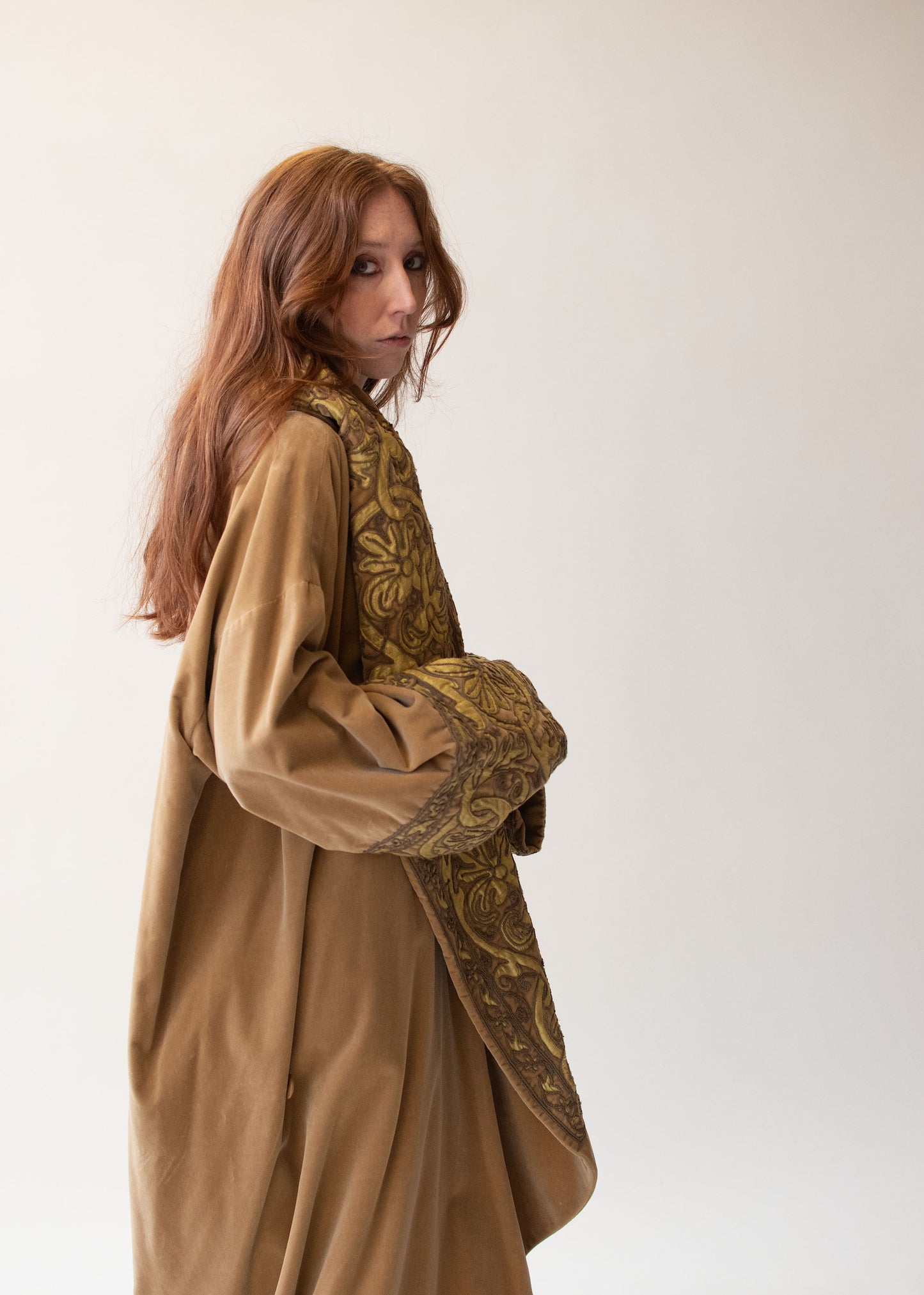 Velvet Cocoon Coat | Romeo Gigli AW 1989 / 90