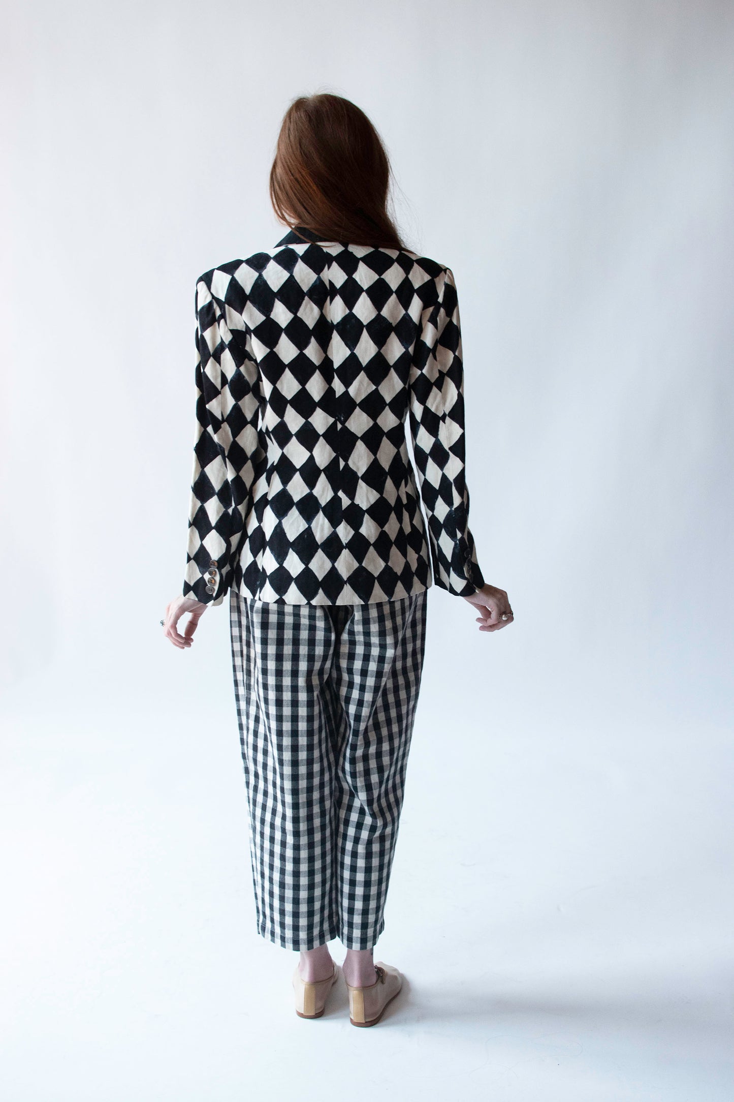 1990s Checkered Blazer | Isaac Mizrahi