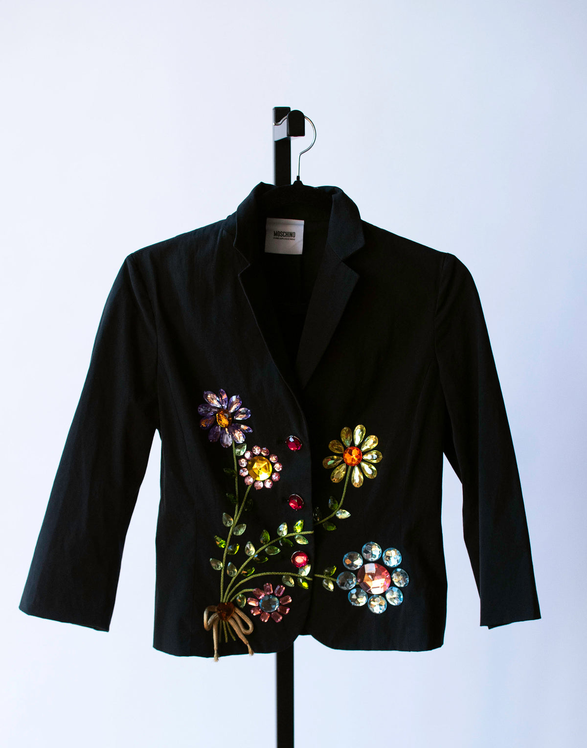 Rhinestone Boutique Blazer | Moschino Cheap & Chic SS 2001