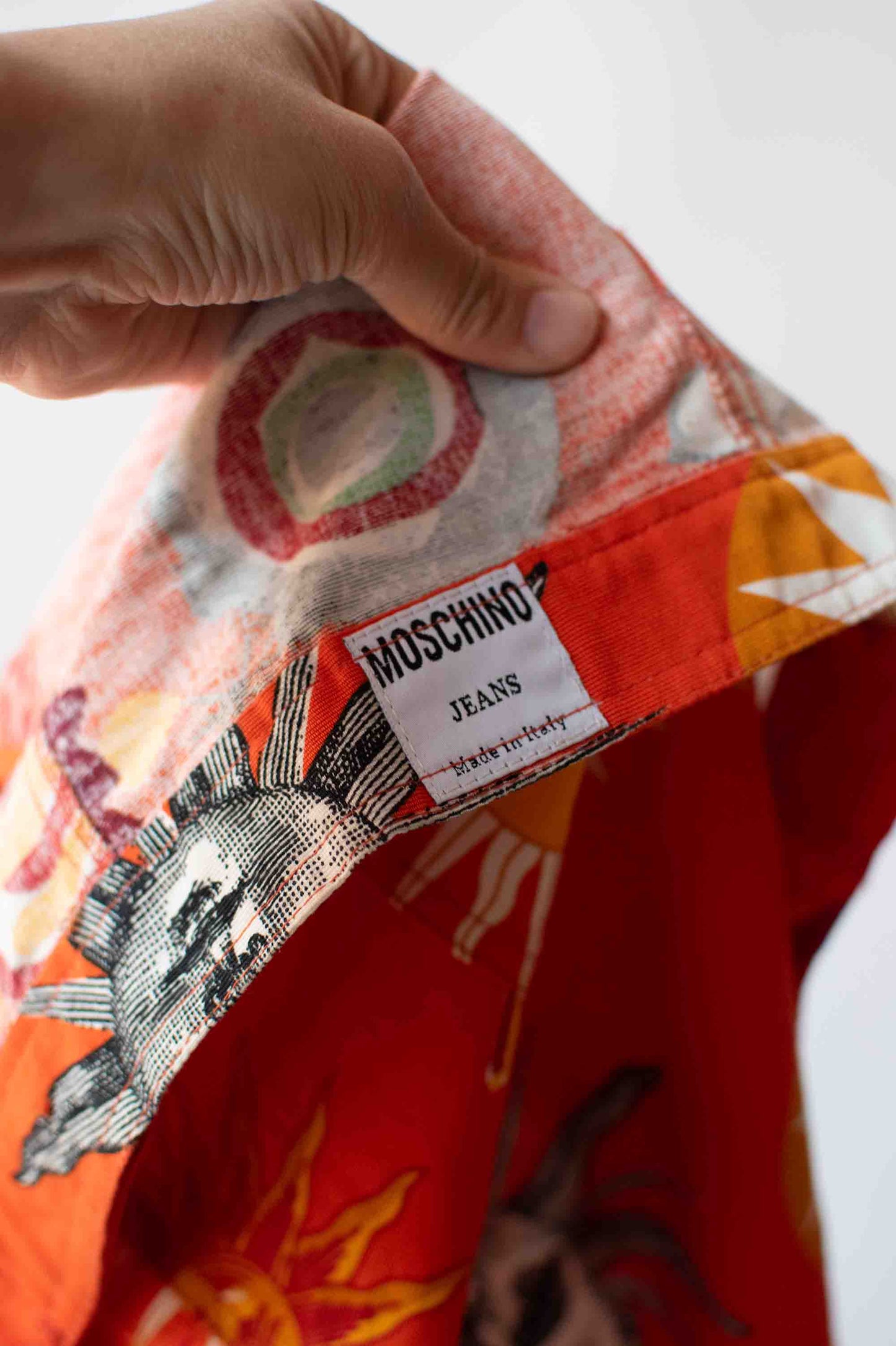 1990s Printed Vest | Moschino Jeans