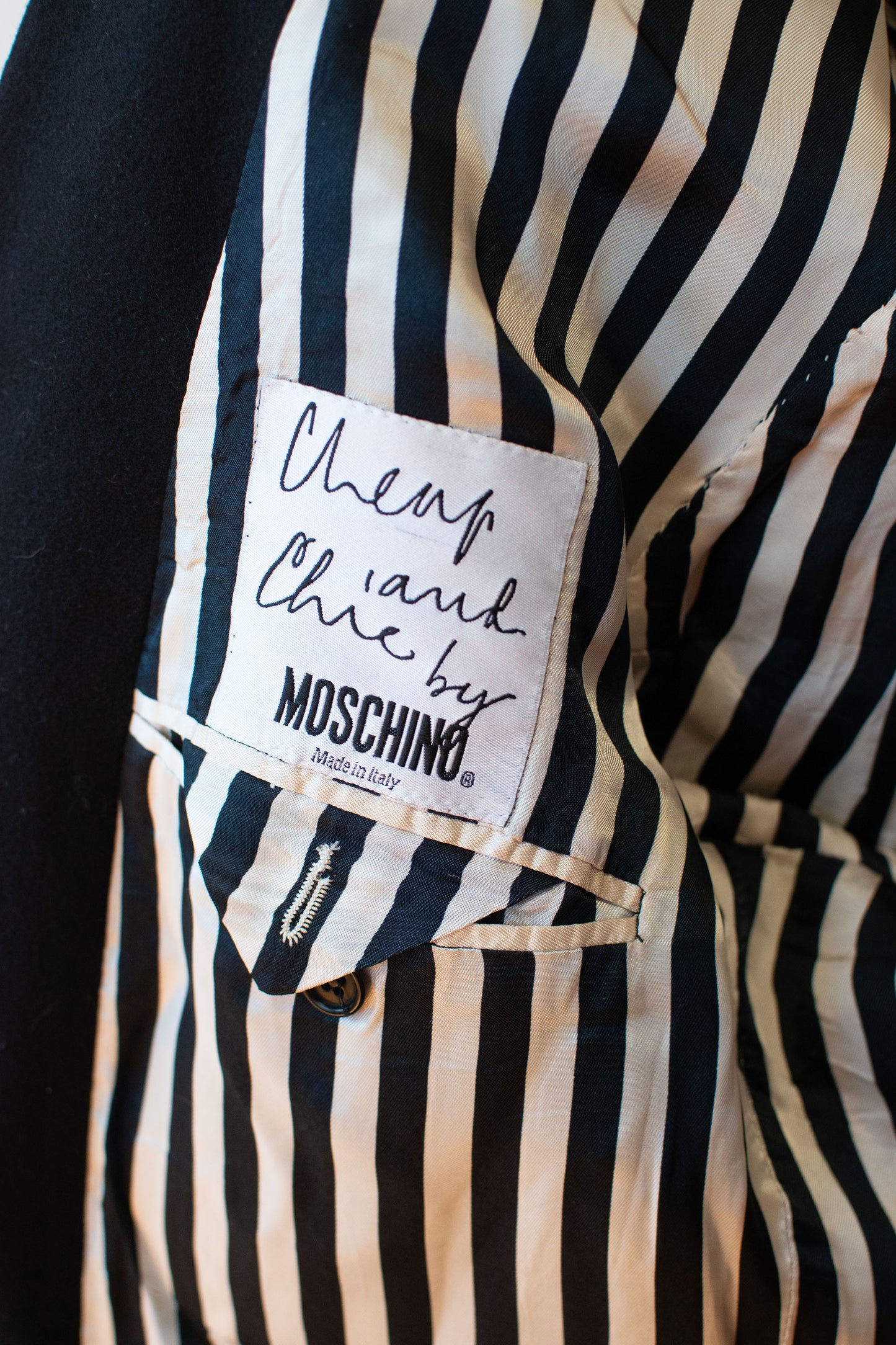 Men's Card Blazer | Moschino