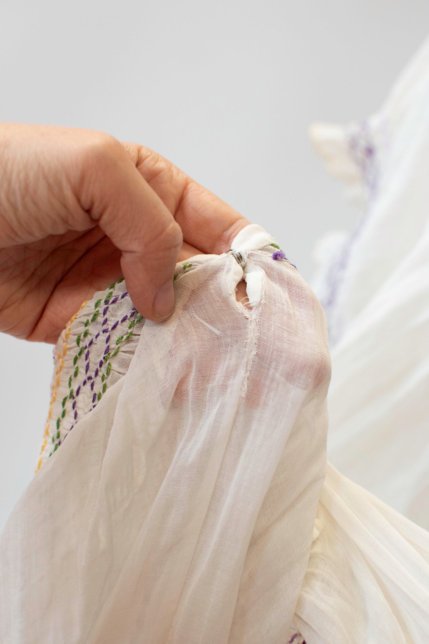 1930s Hungarian Embroidered Dress