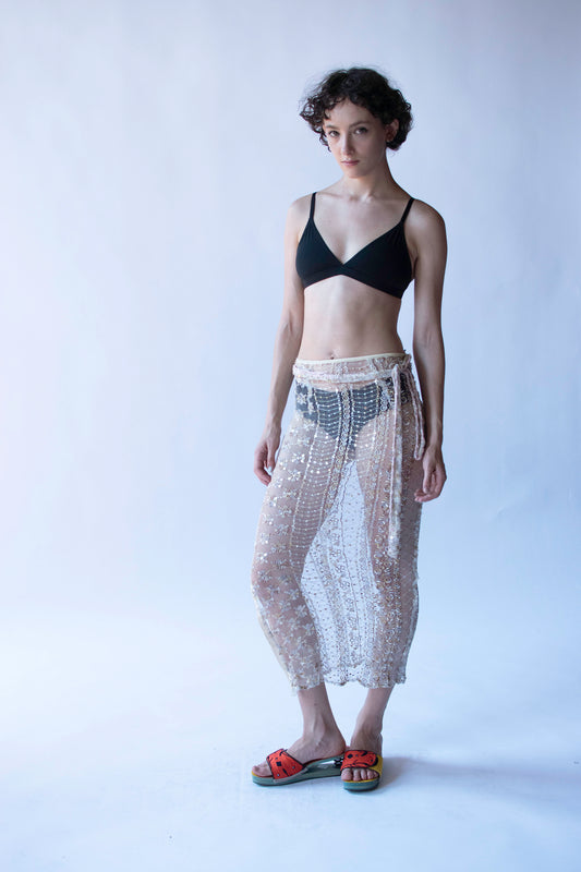 Embroidered Net Skirt | Voyage Invest in the Original!