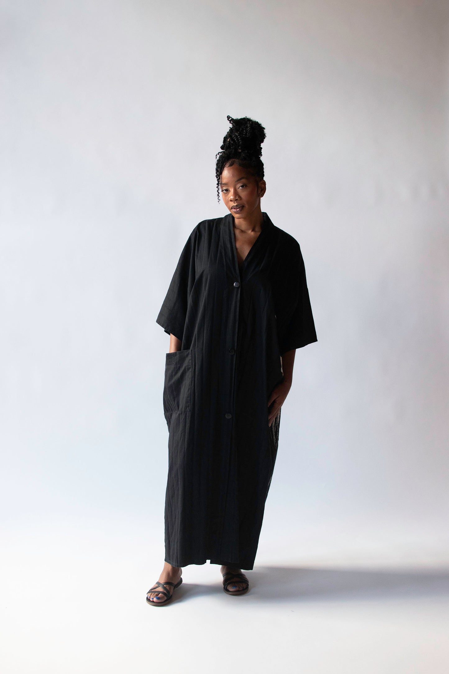 1990s Brushstroke Caftan | Marimekko