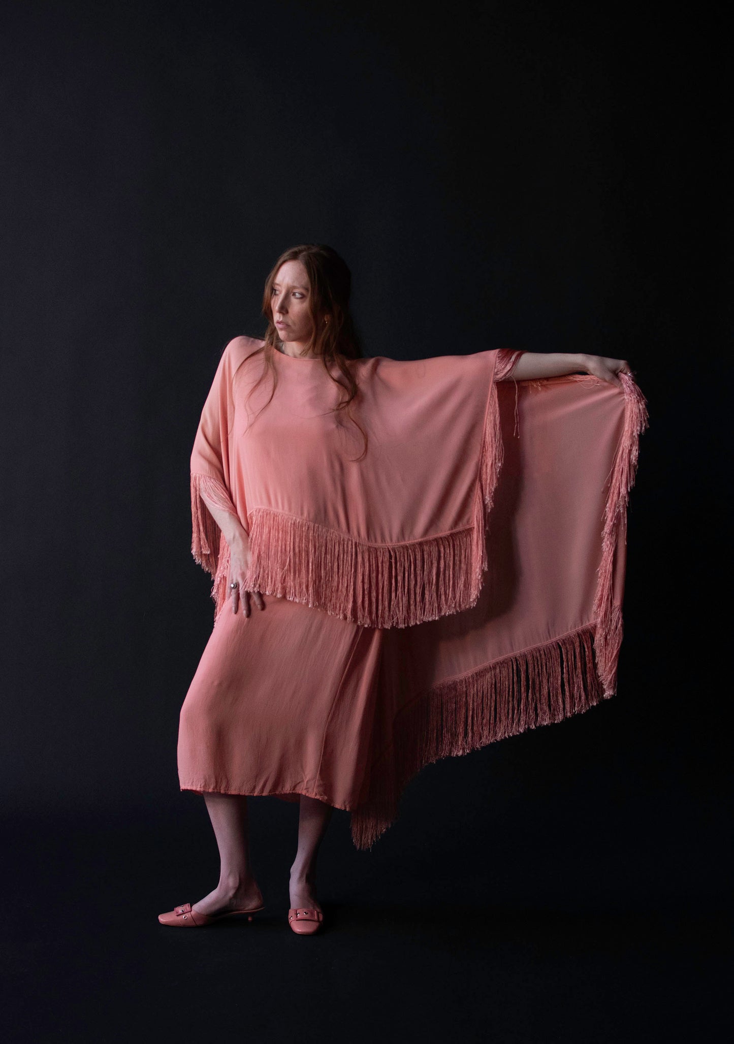 1920s Fringed Dress