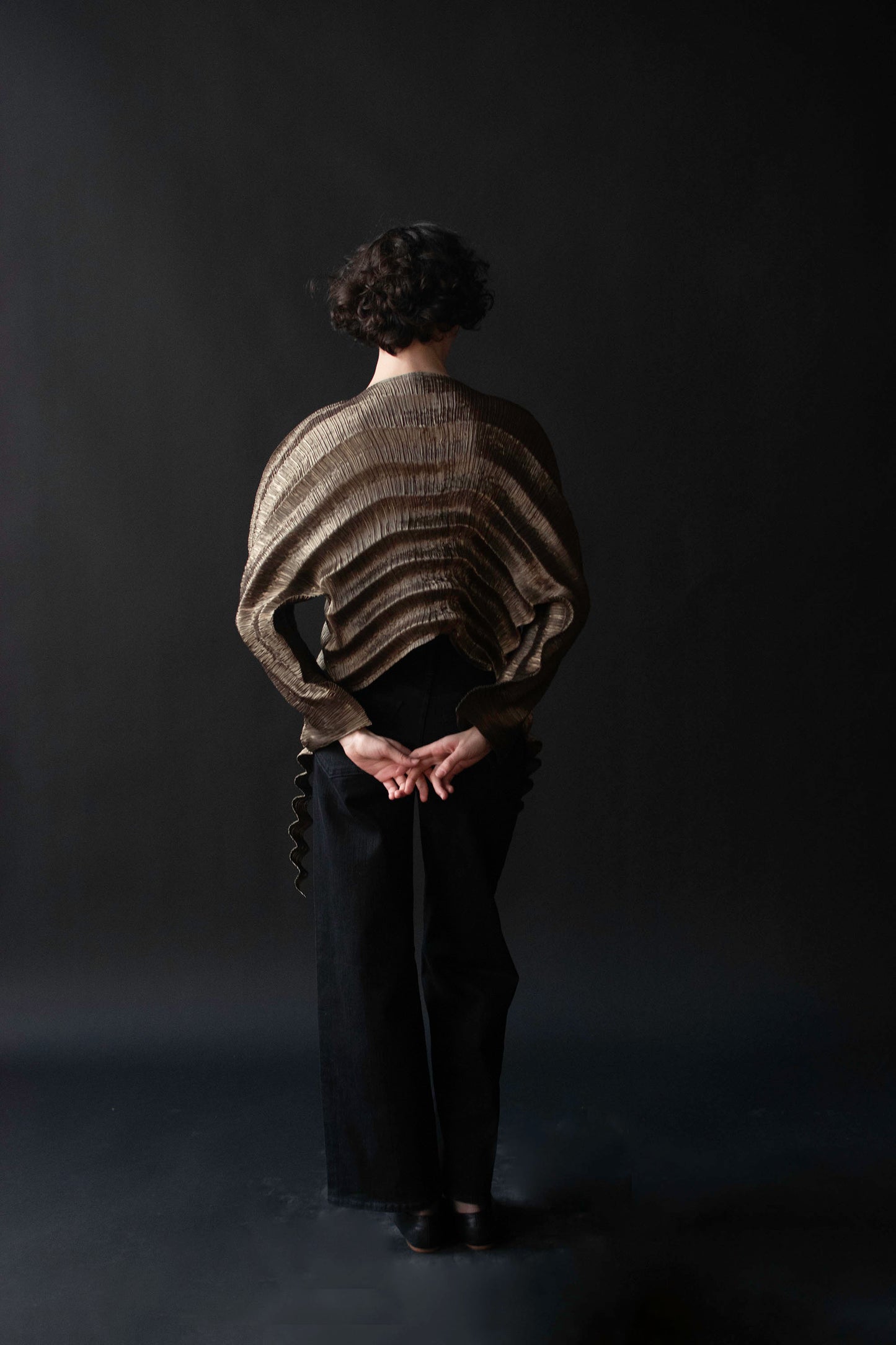 Pleated Copper Jacket | Issey Miyake FW 1993 / 1994