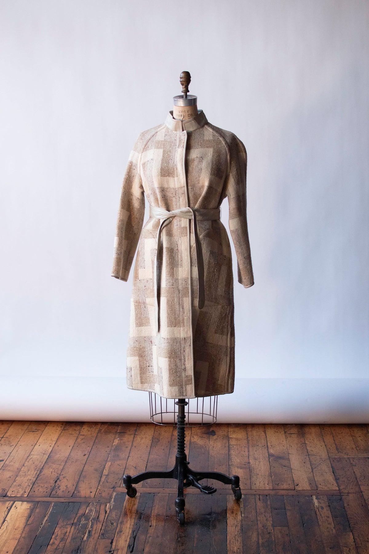 Woven Coat | Bonnie Cashin