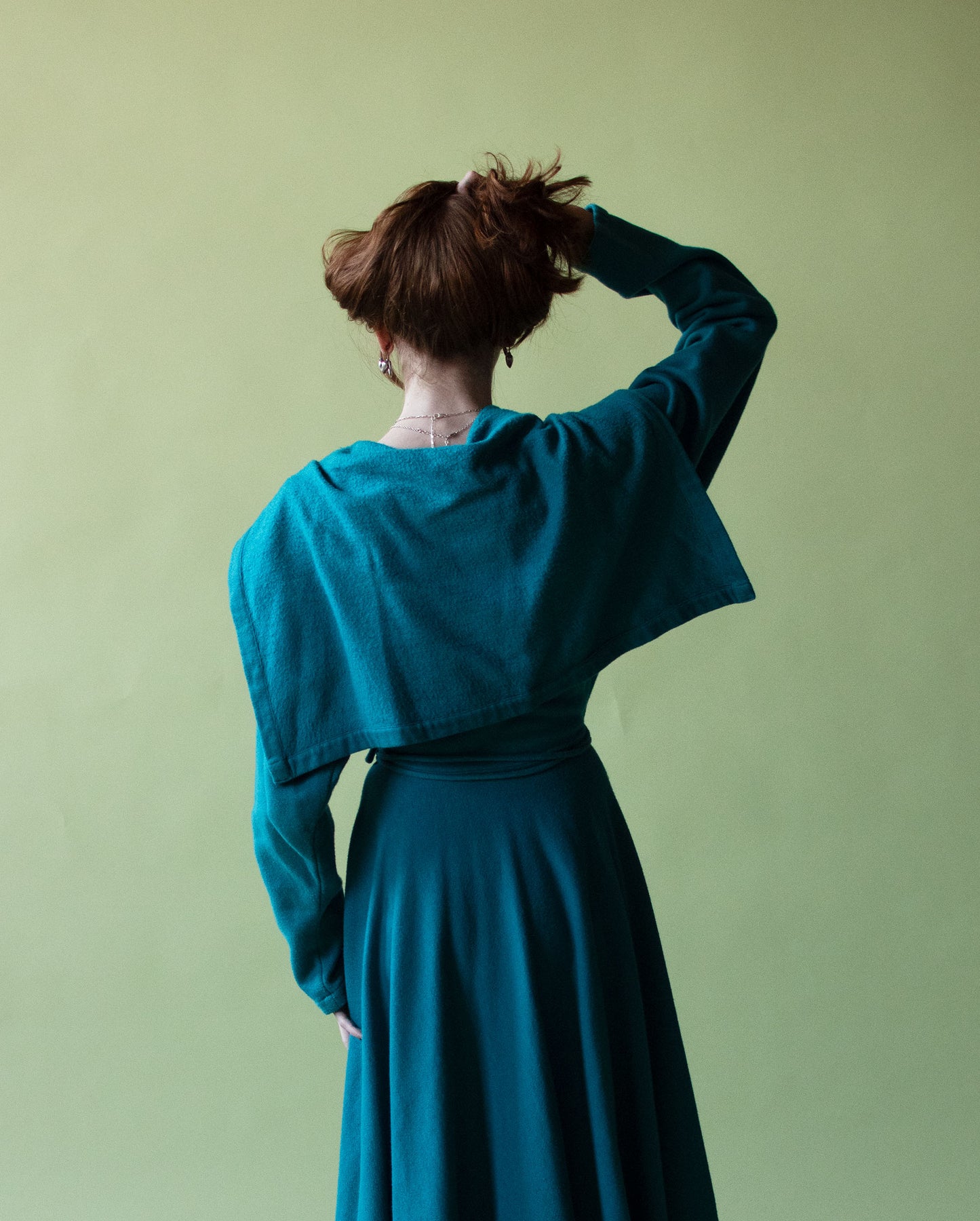 1980s Sweatshirt Coat / Dress | Norma Kamali