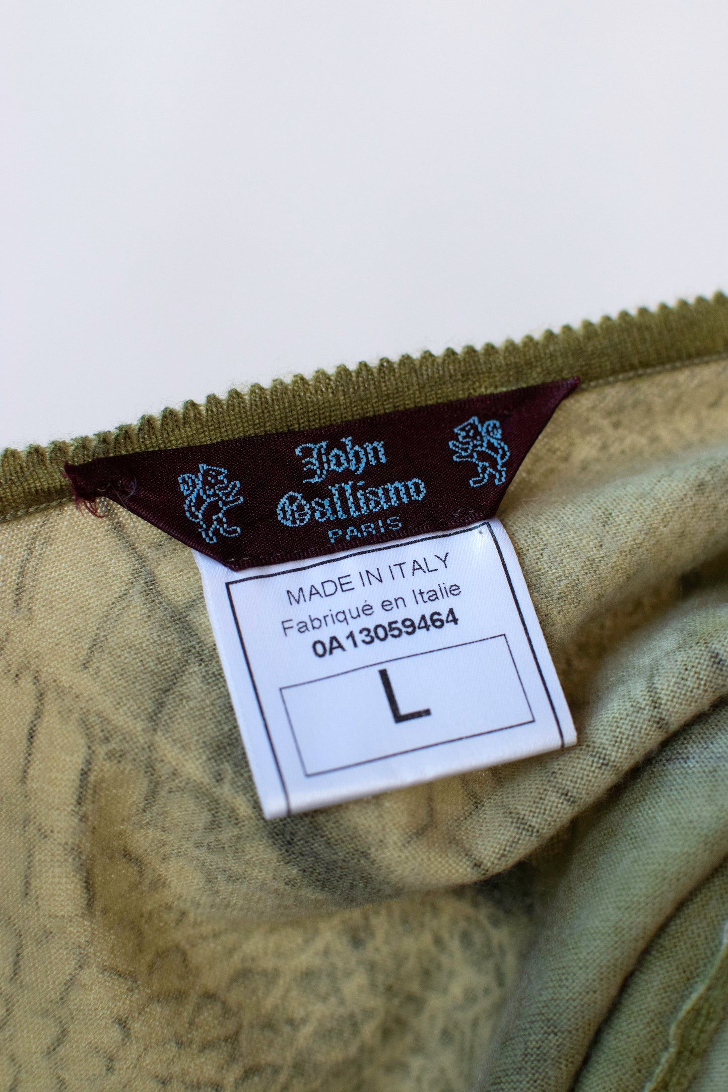 "Alligator" Tank | John Galliano