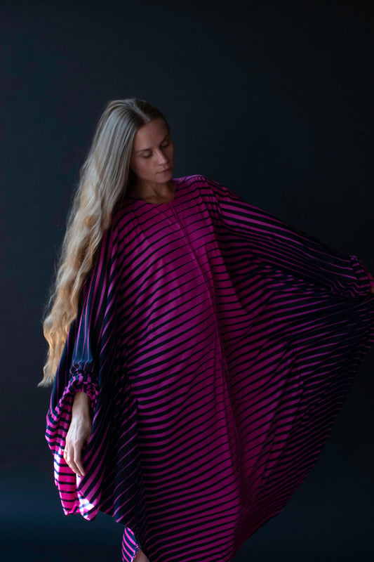 1970s Striped Caftan | Georgie Keyloun