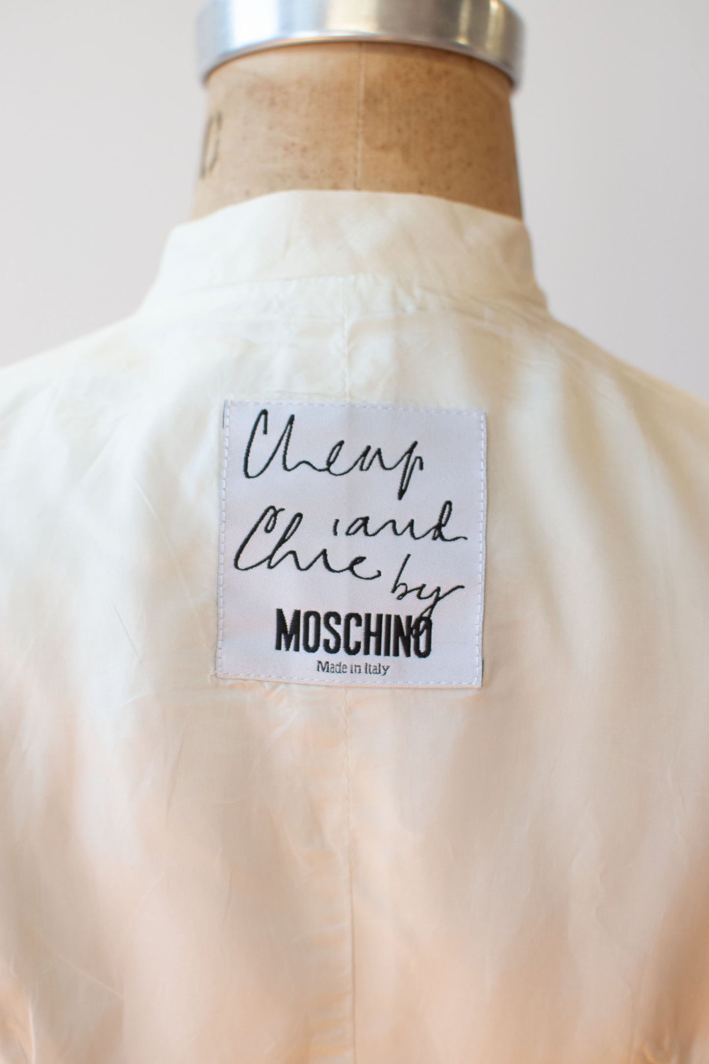 Linen Vest | Moschino Cheap & Chic