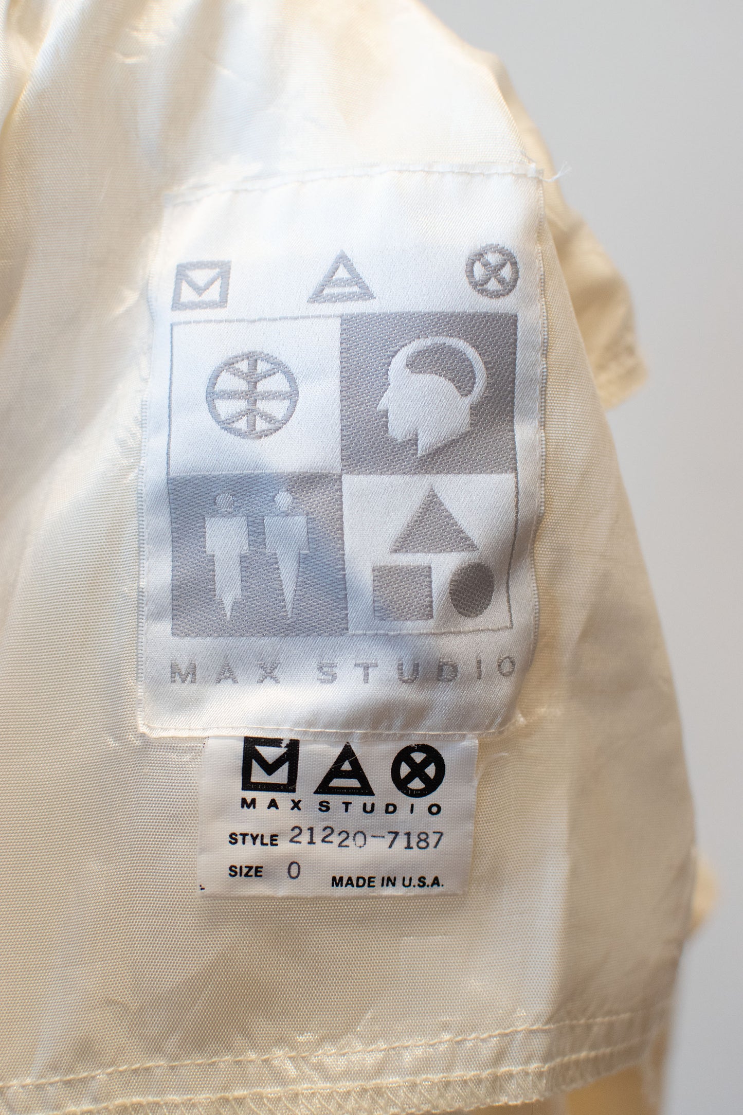 1980s Open Back Jacket | Max Studio