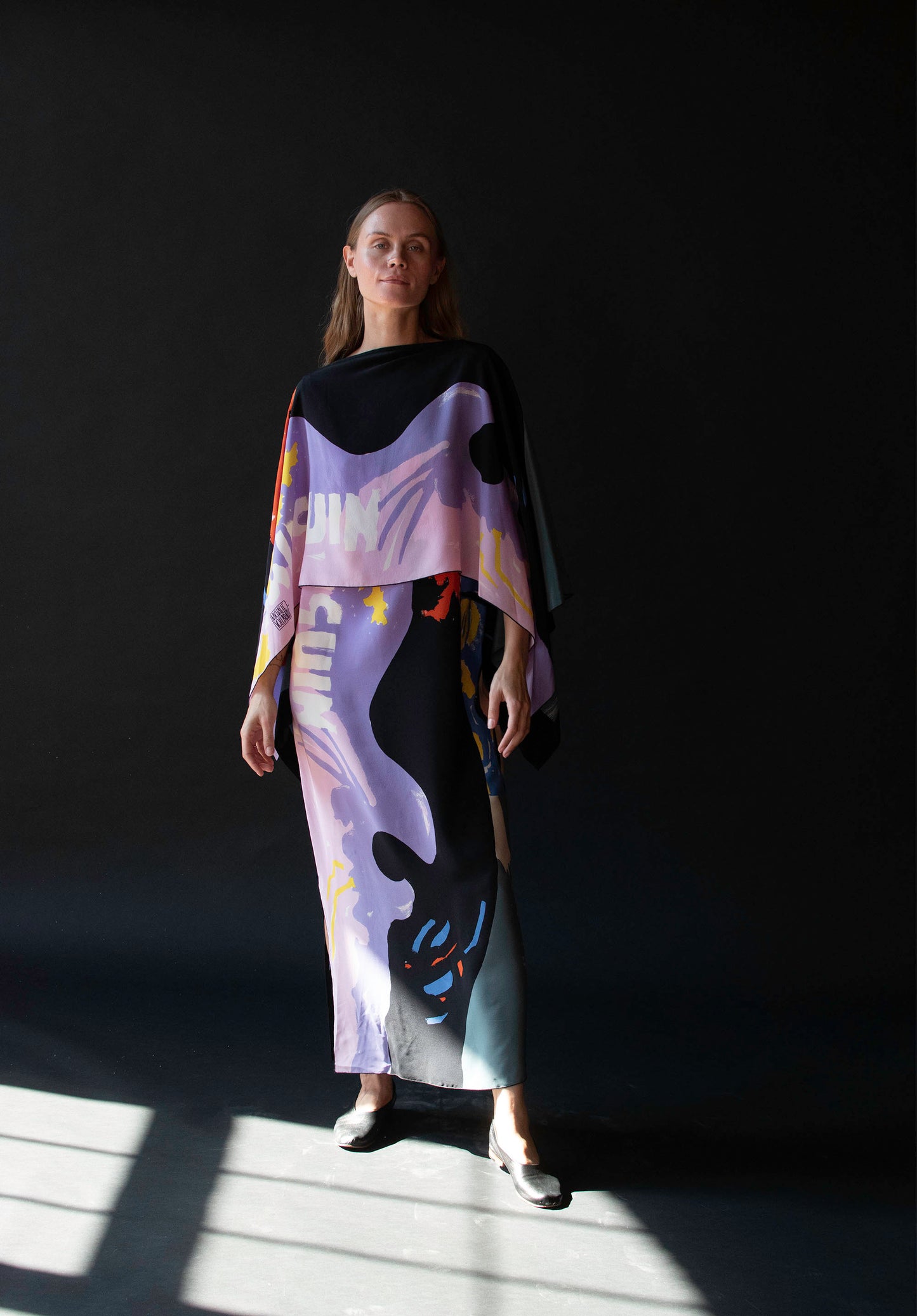 Printed Silk Dress | Michaele Vollbracht