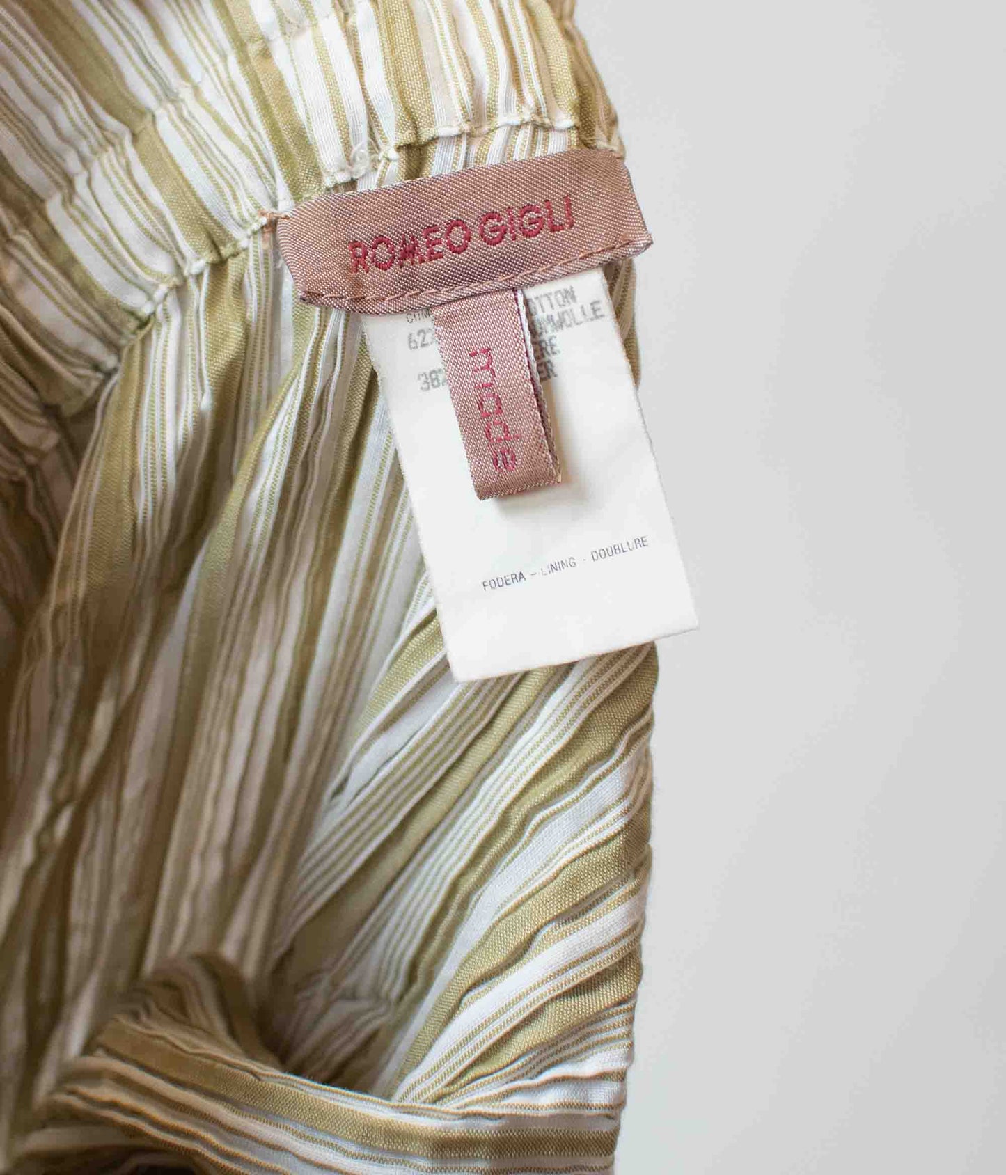 Pleated Dress | Romeo Gigli SS1994