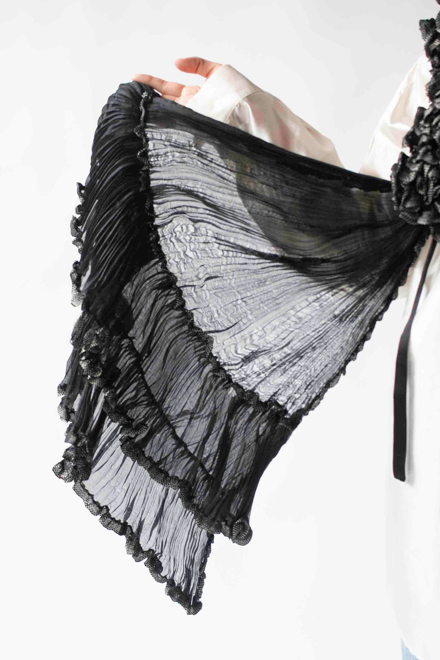 Victorian Mourning Shawl