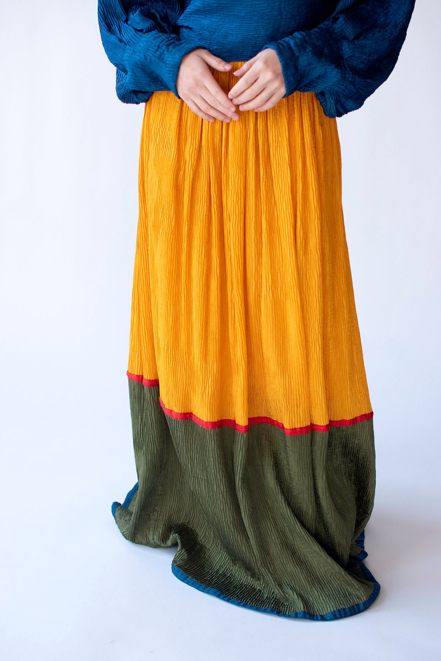 Silk Plisse Set | Geoffrey Beene