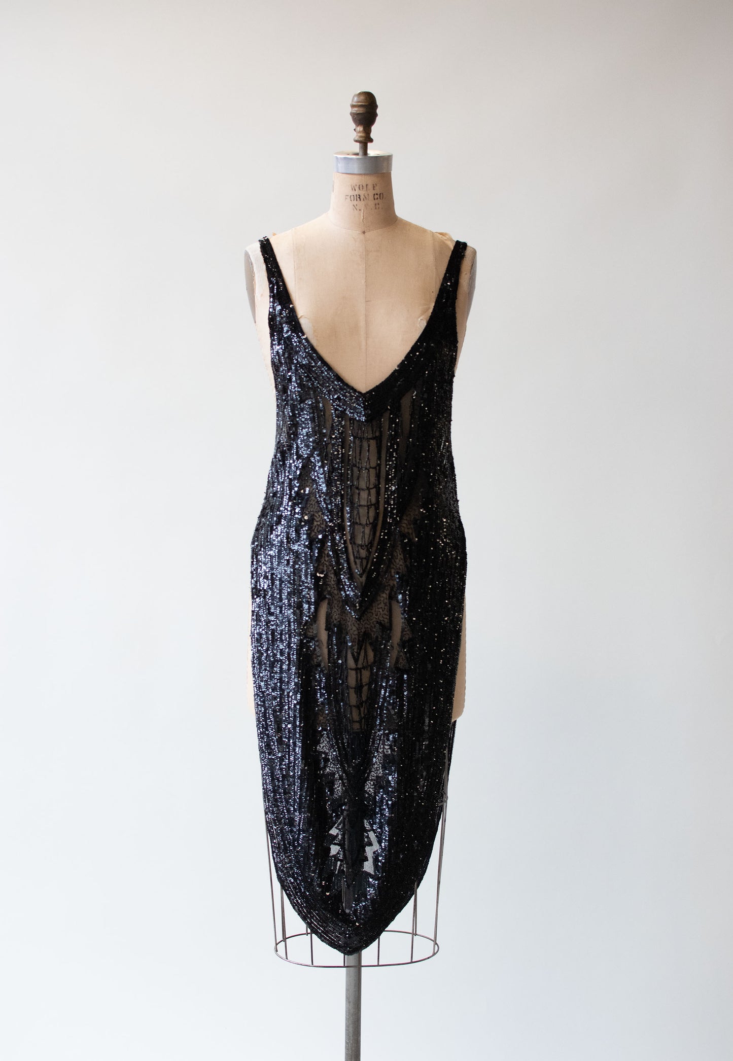 Sequin Tabard | Norma Kamali