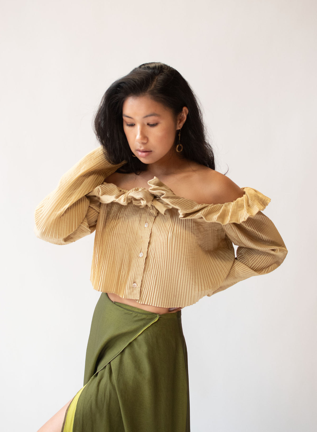 Pleated Shirt | Romeo Gigli 1989