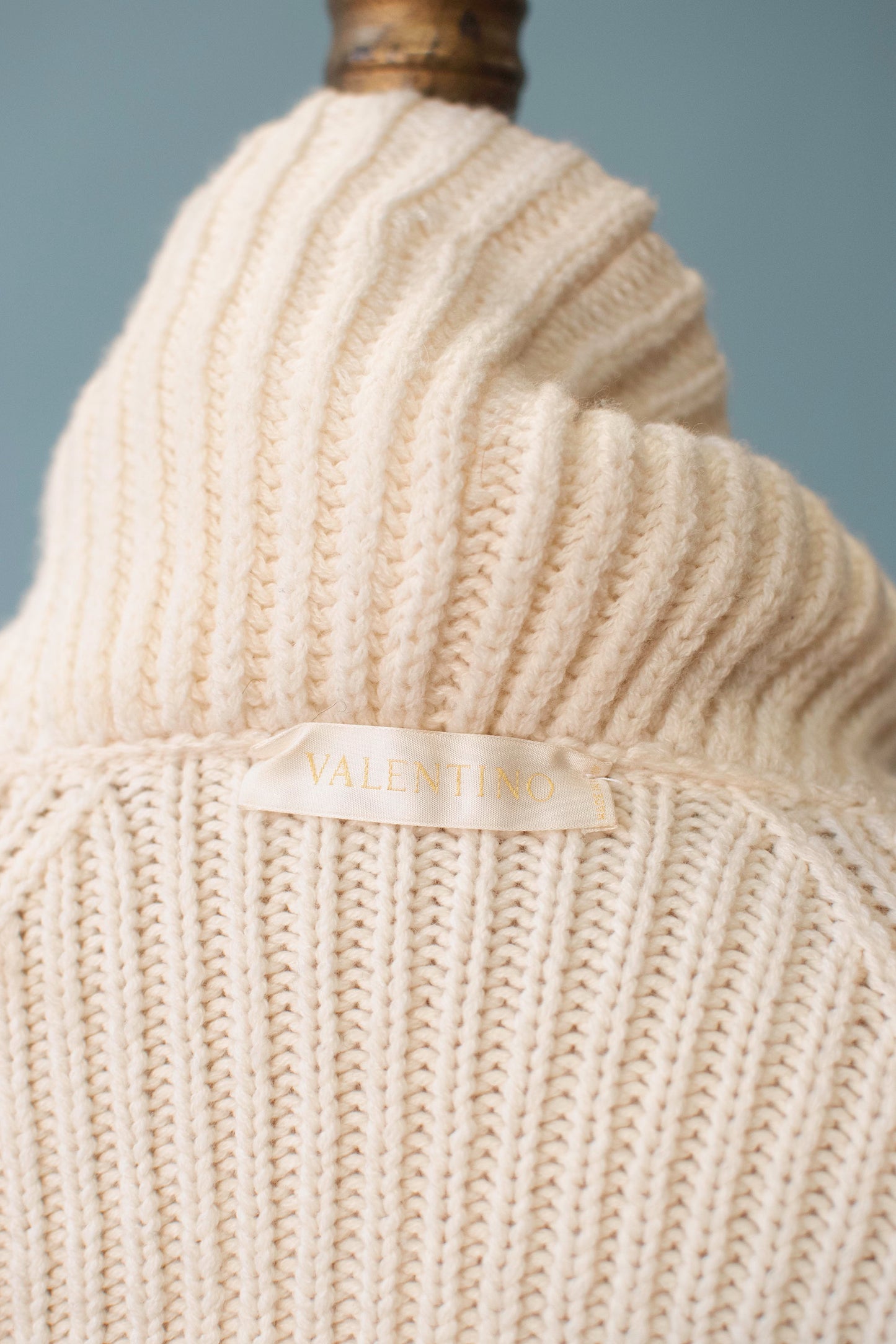 Cream Knit Bolero | Valentino FW 2005