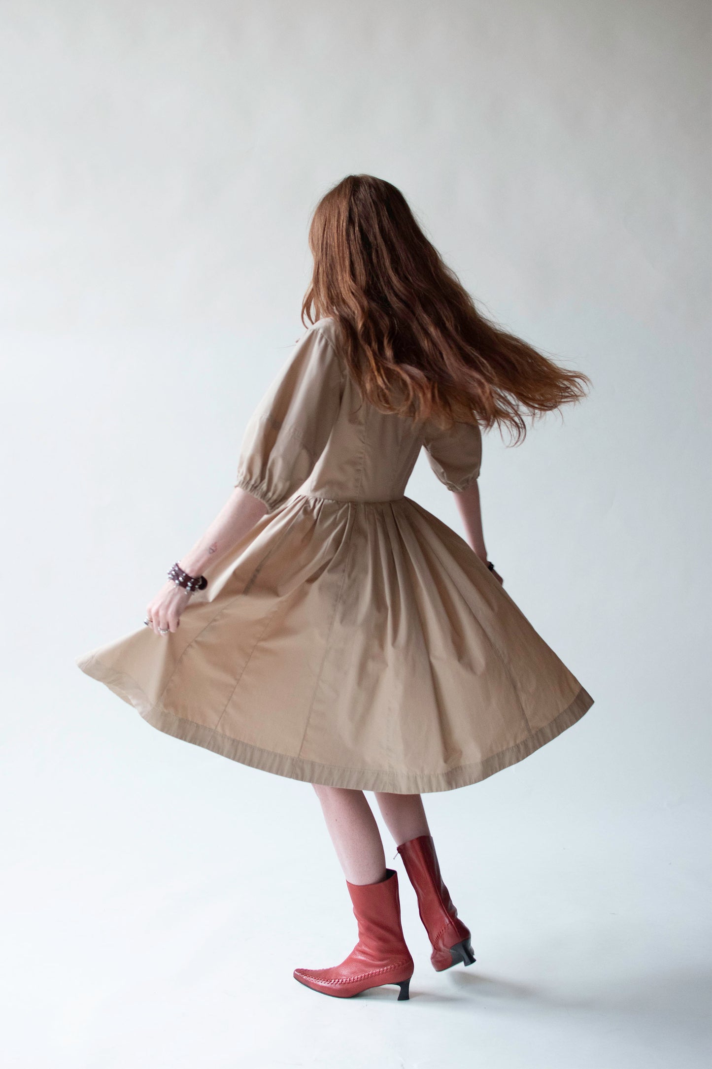 Beige Shirtdress | Prada