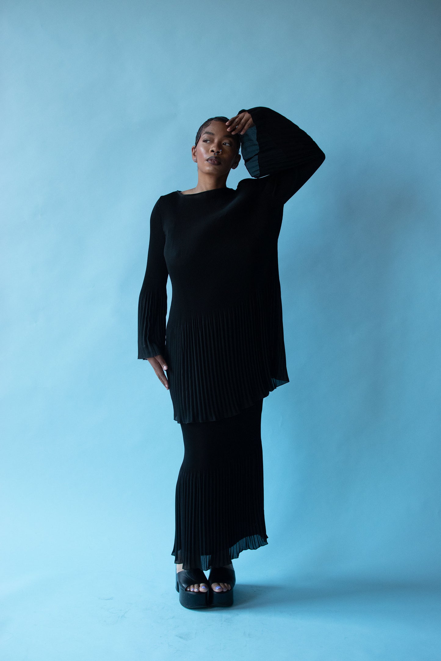 Pleated Set | Vivienne Tam