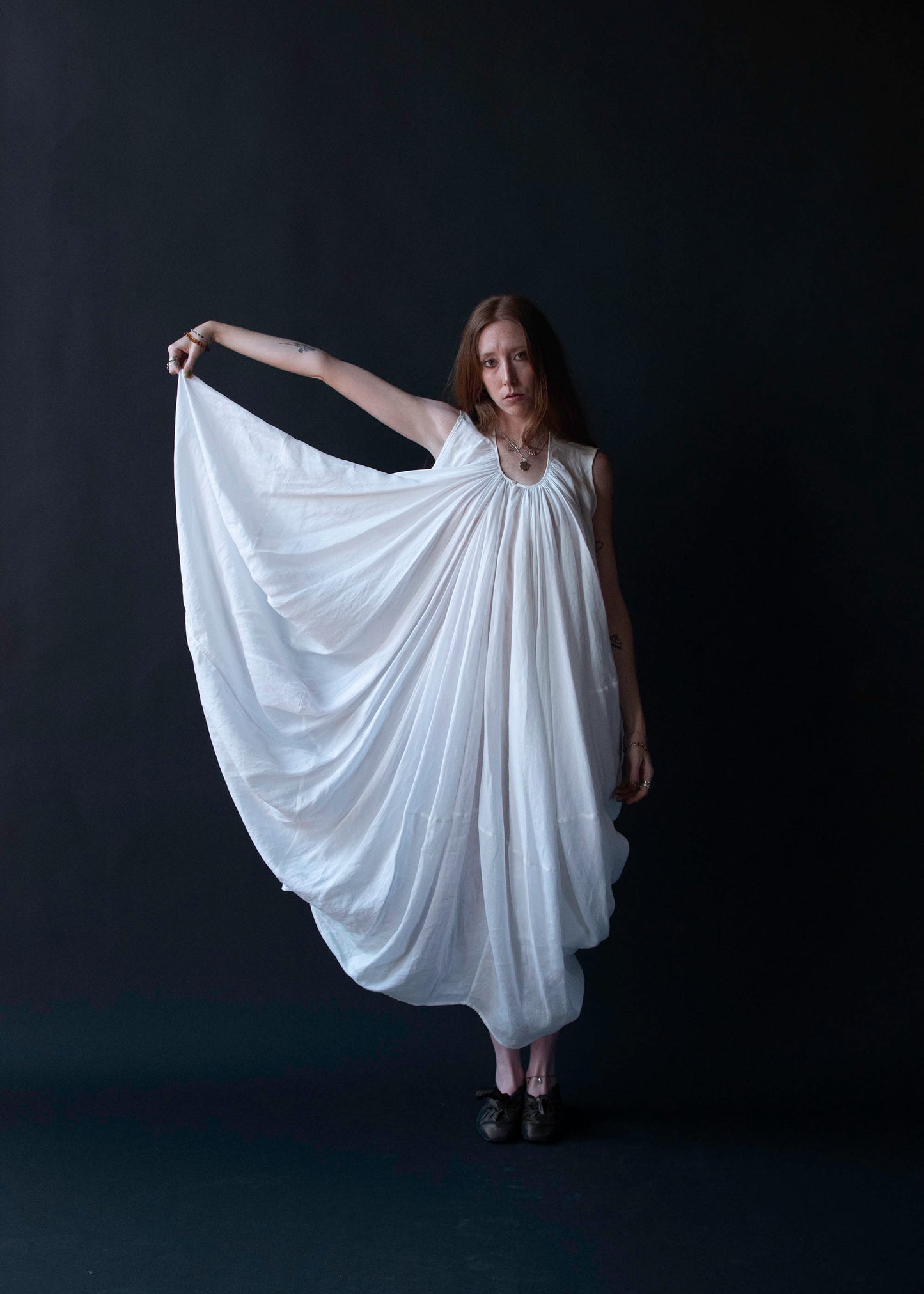 Voluminous White Dress | Junya Watanabe Comme des Garçons