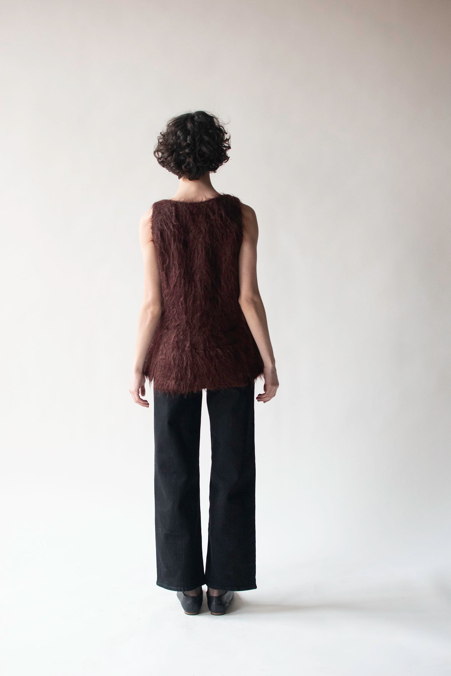 Mohair Vest | Romeo Gigli for Callaghan 1994