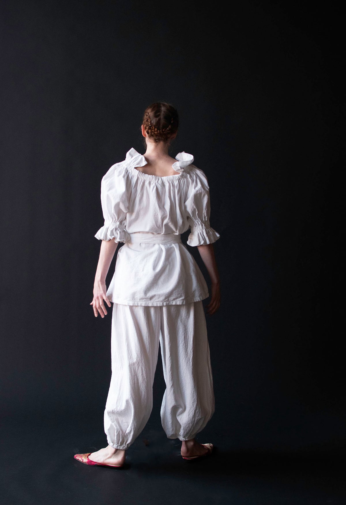 1990s Cotton Pants Set | Jan Barboglio