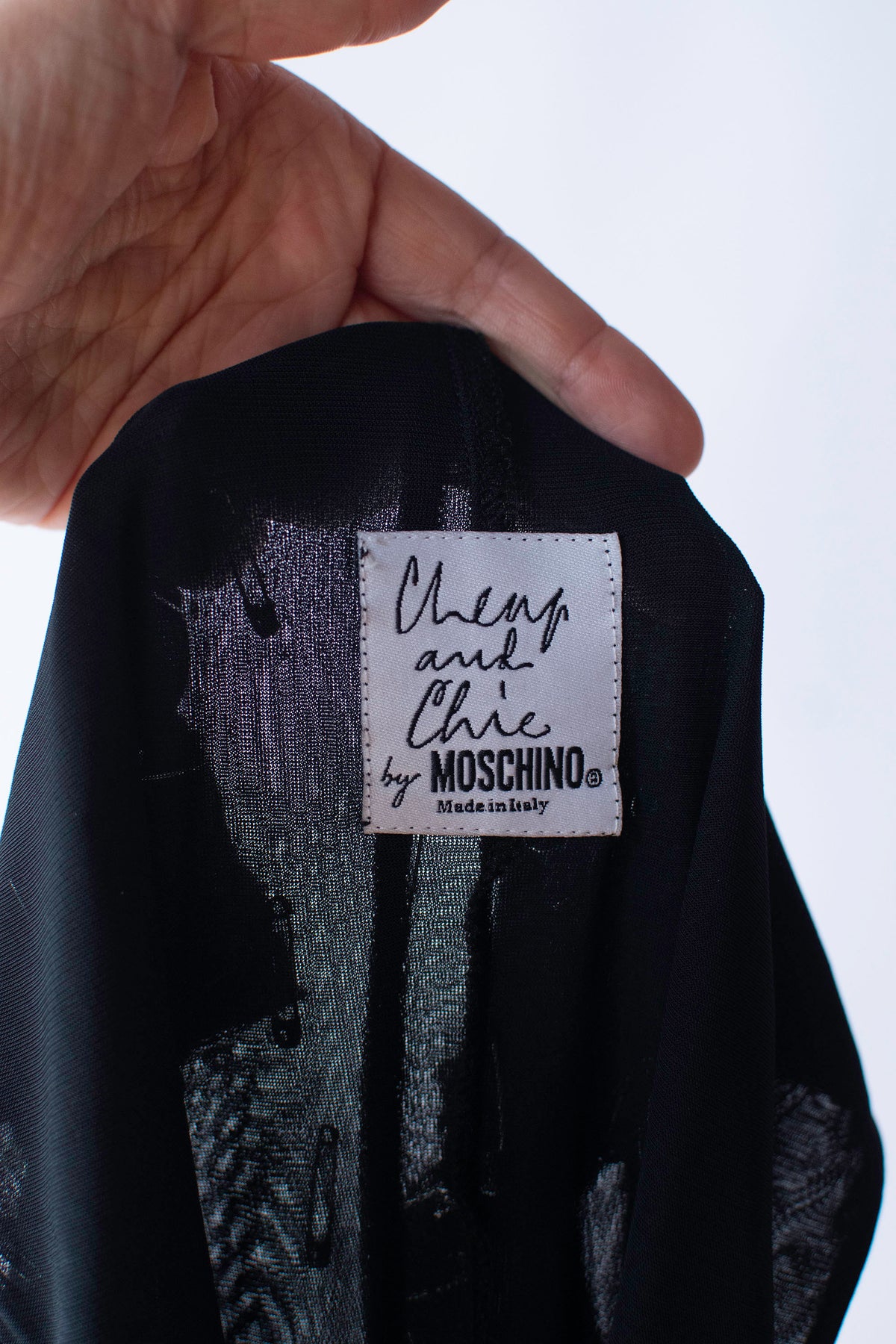 Safety Pin Dress | Moschino Cheap & Chic