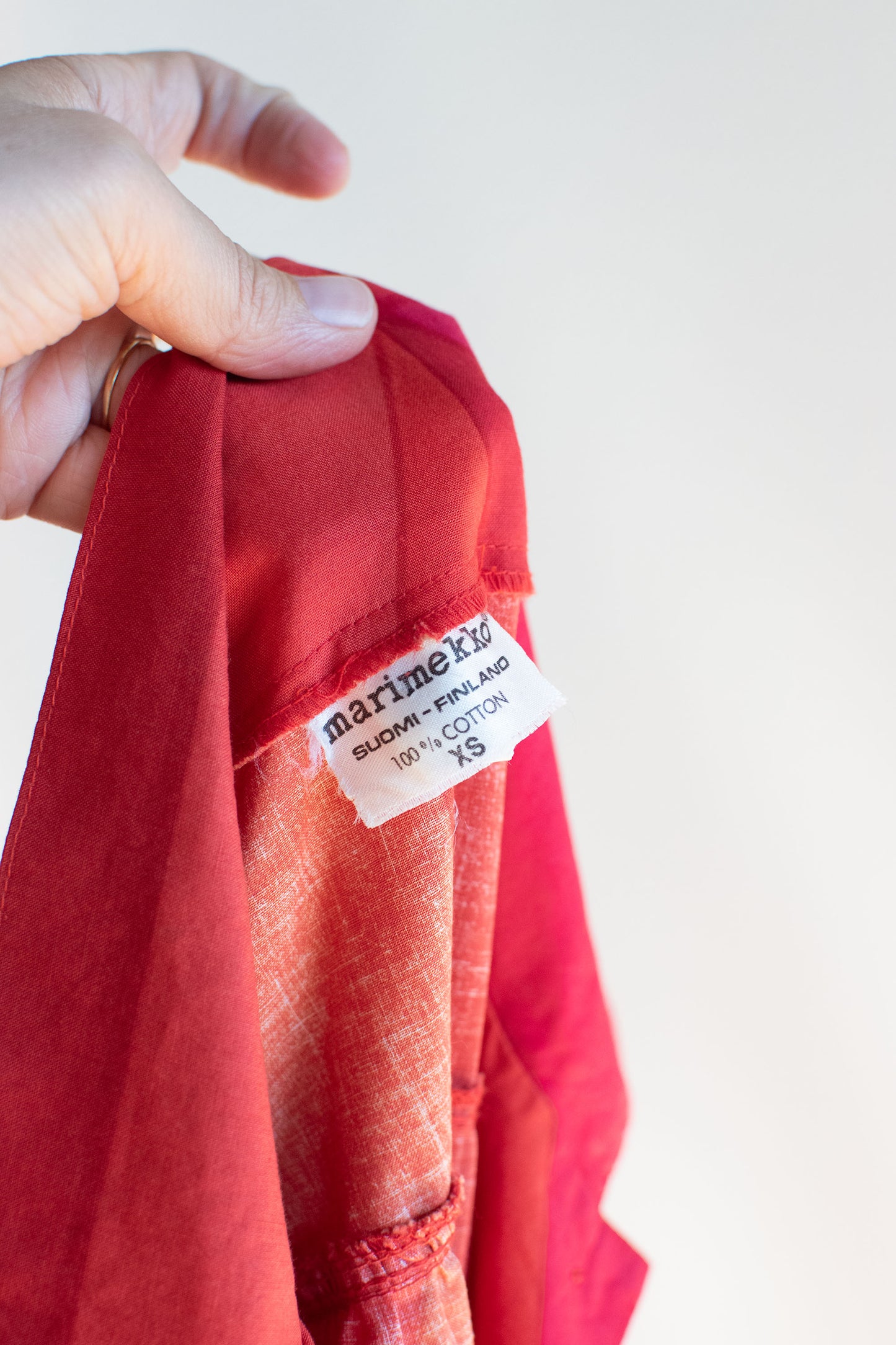 Red Shirt Dress | Marimekko