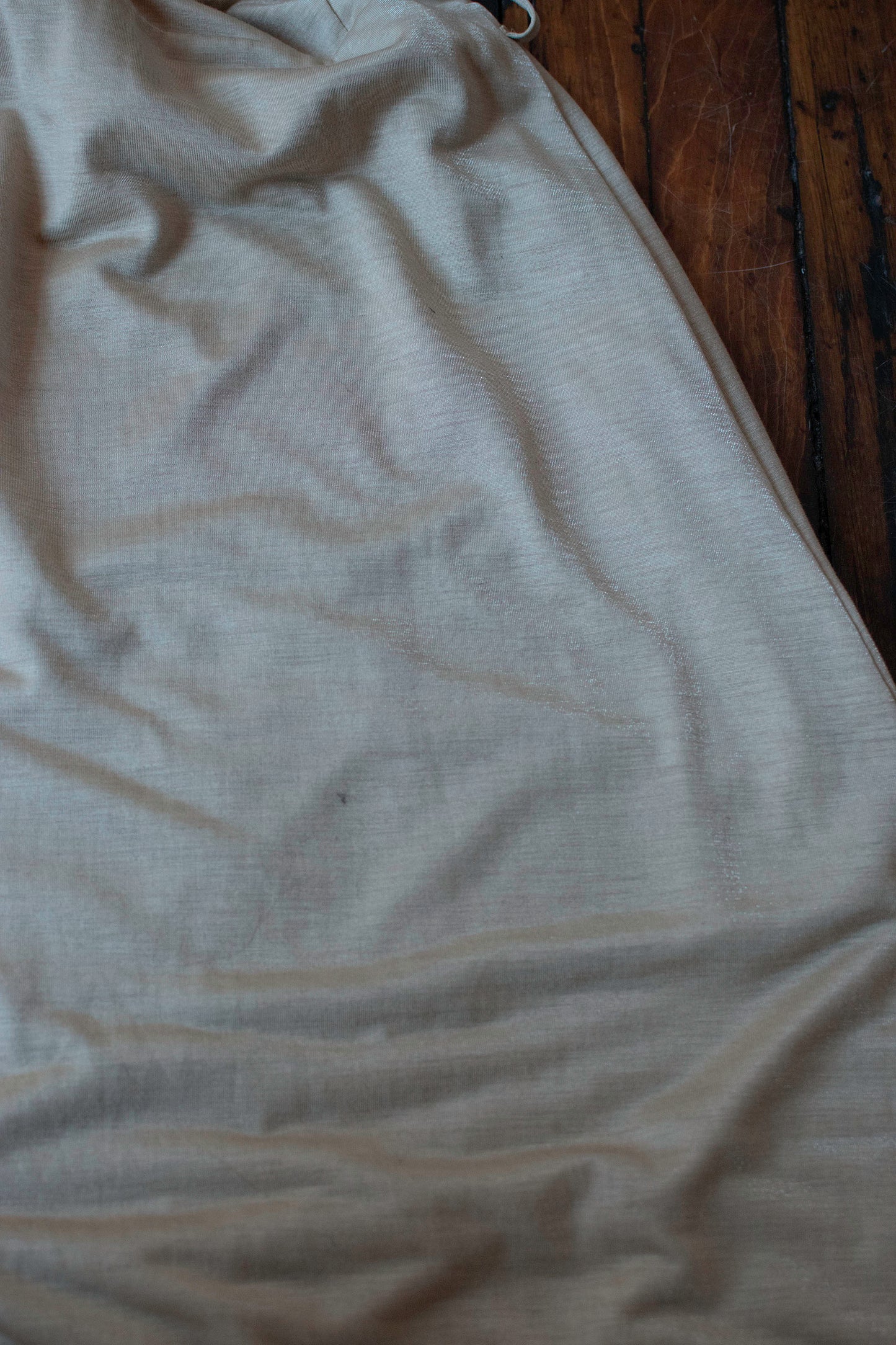 Beige Jumpsuit | Yves Satin Laurent Rive Gauche 2009