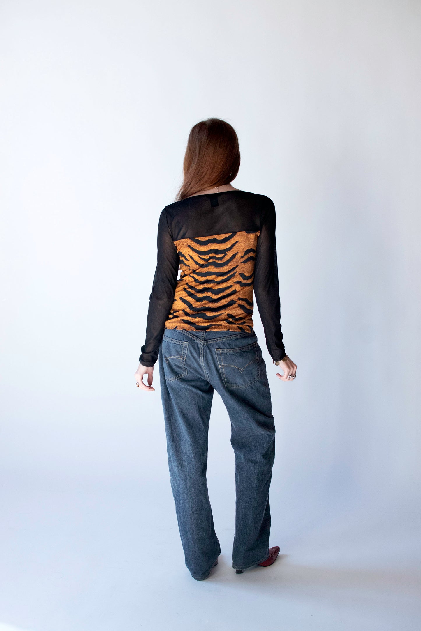 Tiger Print Top | Vivienne Tam