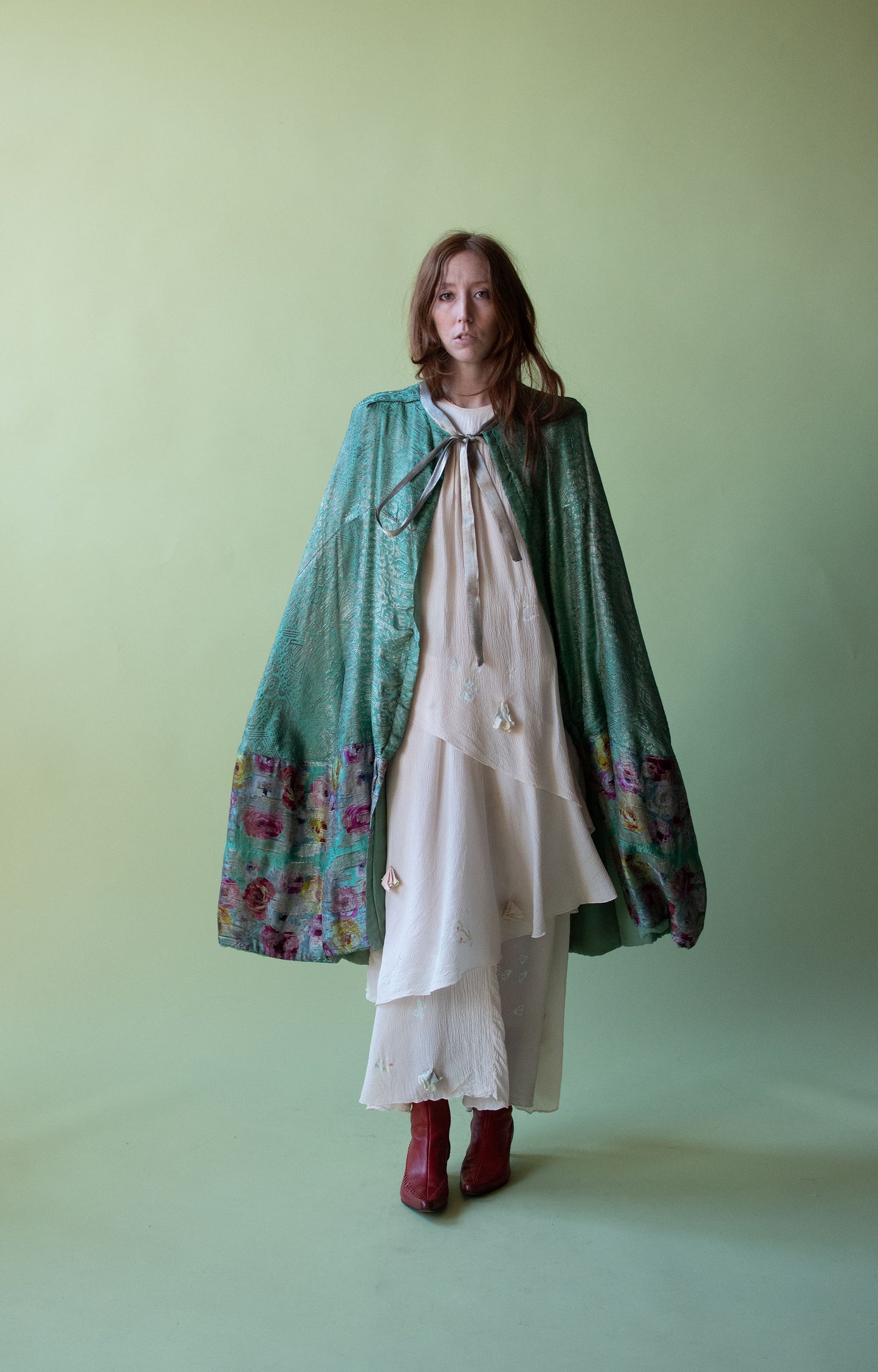1920s Lame Cape
