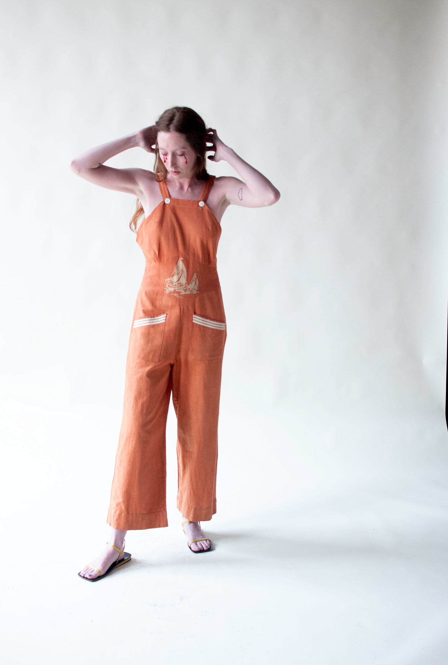 1930s Nautical Overalls
