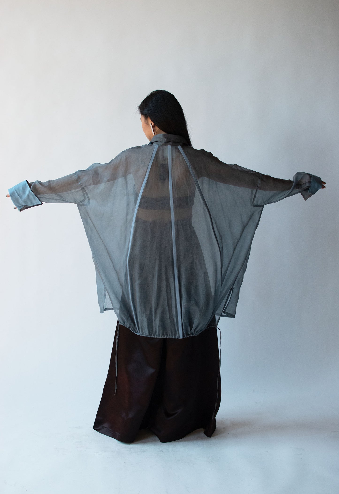 1990s Organza Tunic | Gianfranco Ferre